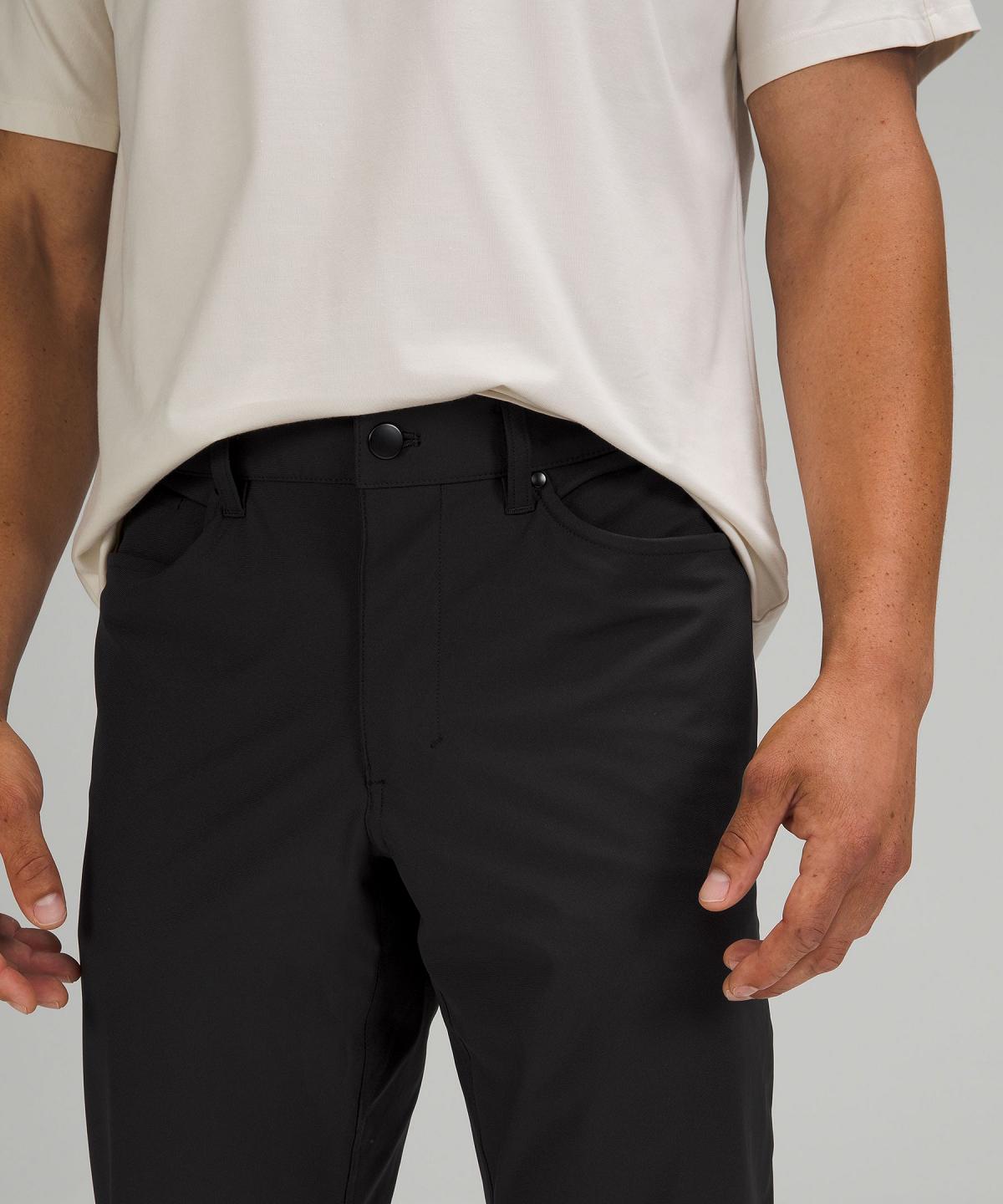 Pantalon Lululemon ABC Classic-Fit 5 32"L Homme Noir | FR_LuLu58316