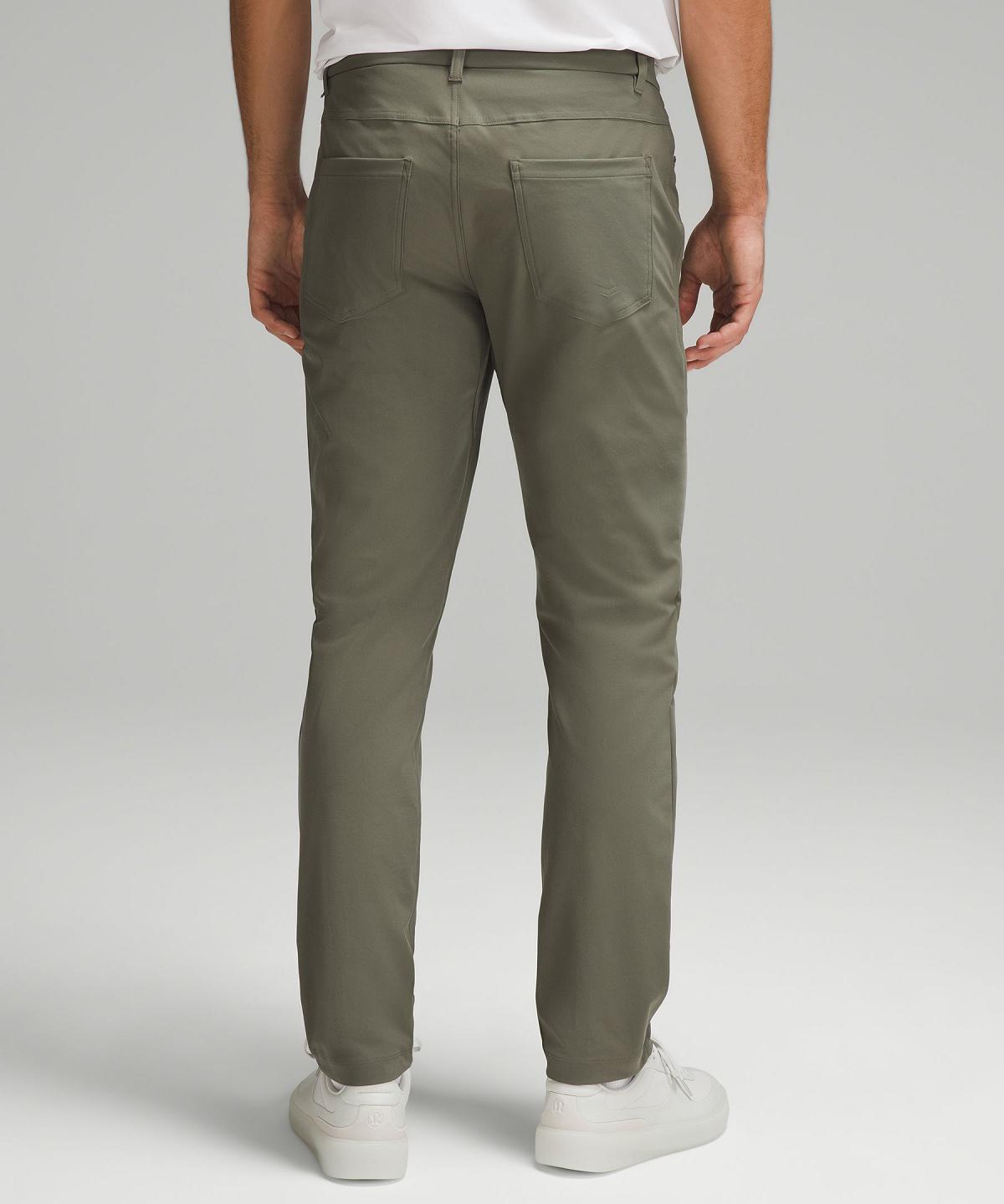 Pantalon Lululemon ABC Classic-Fit 5 Pocket 30"L Homme Vert | FR_LuLu62983