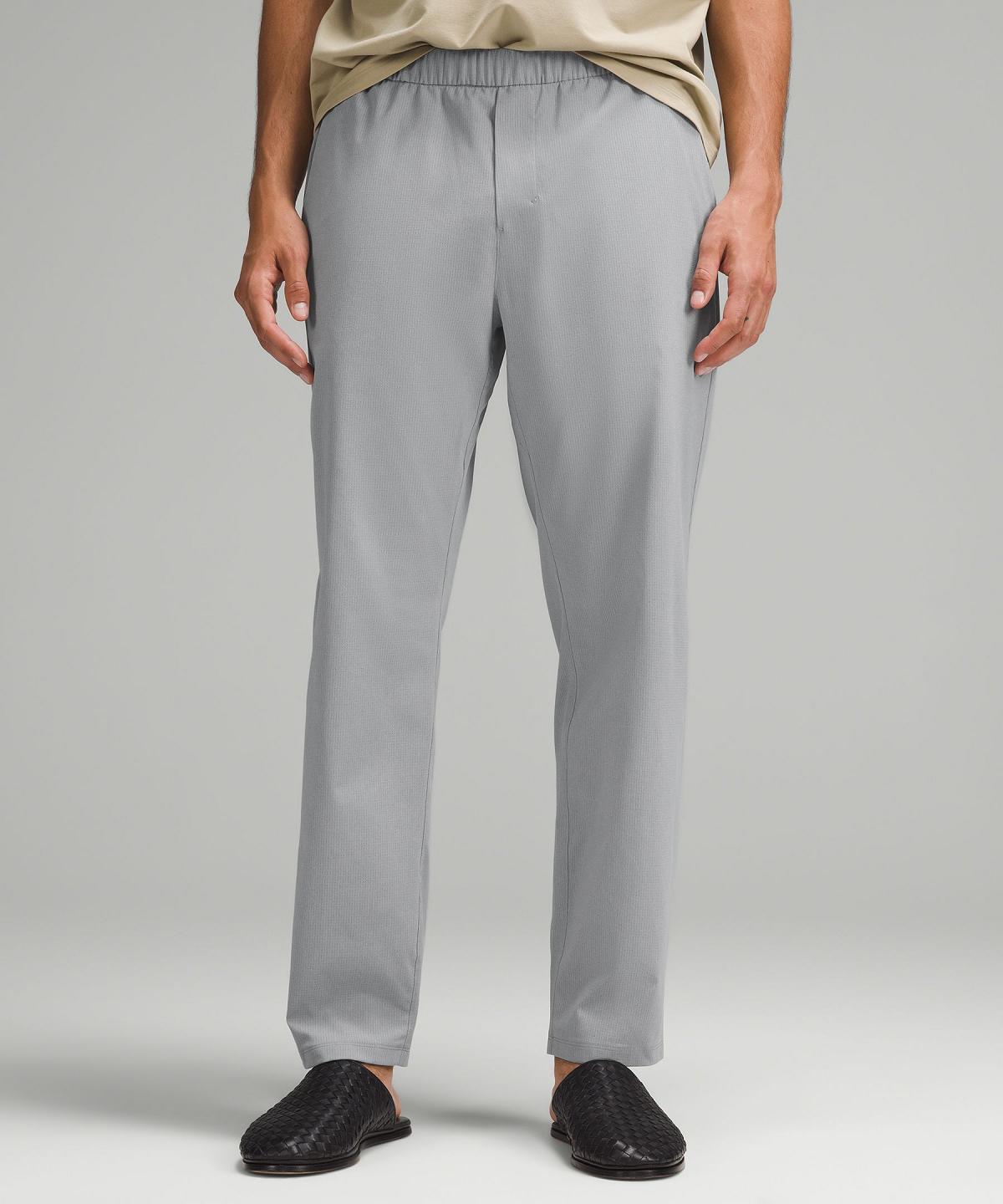 Pantalon Lululemon ABC WovenAir Pull-On Homme Grise | FR_LuLu83751