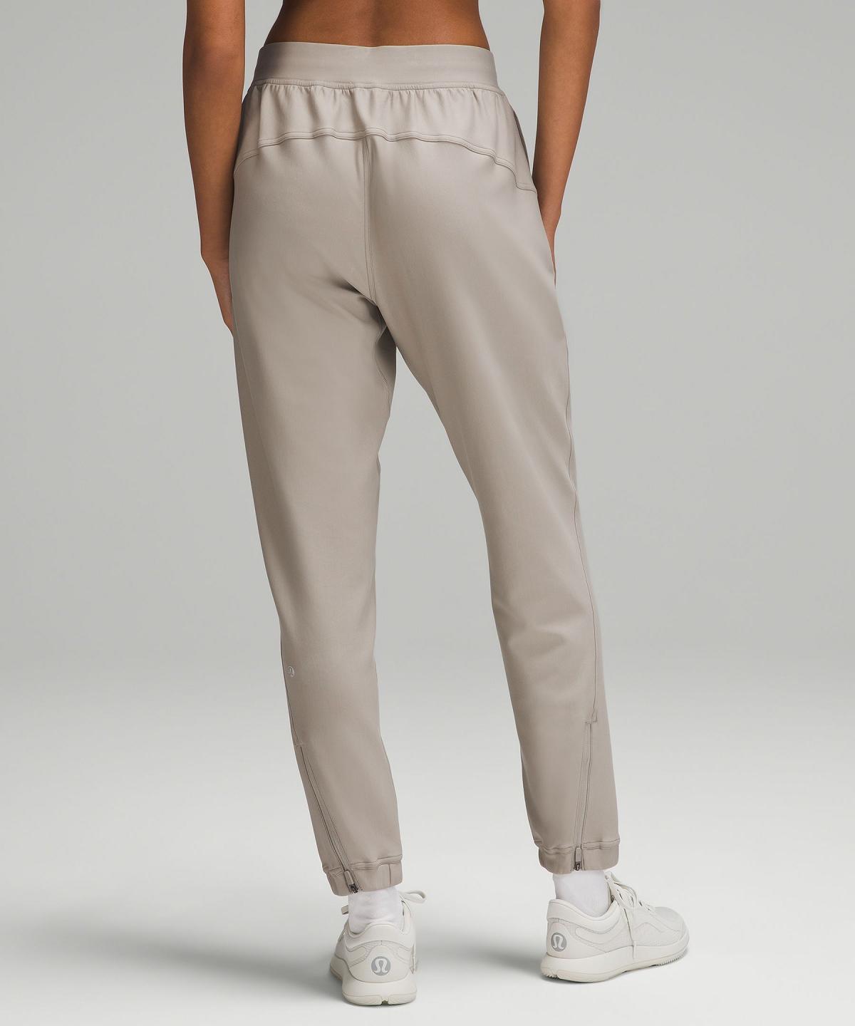 Pantalon Lululemon Adapted State High-Rise Fleece Femme Grise | FR_LuLu61650