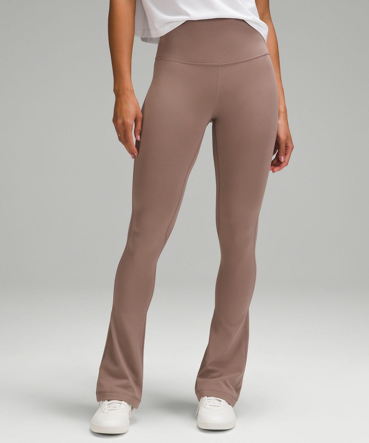 Pantalon Lululemon Align™ High-Rise Mini-Flare Femme Grise | FR_LuLu18479