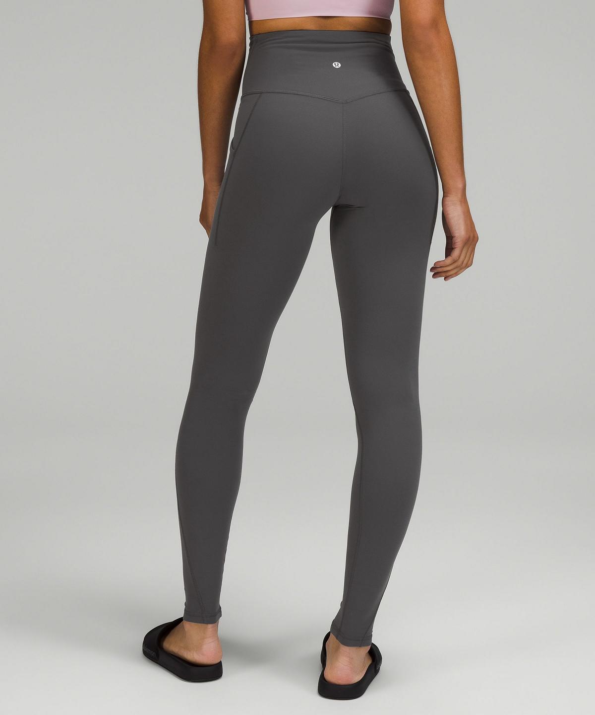 Pantalon Lululemon Align™ High-Risewith Pockets 31" Femme Bleu Marine | FR_LuLu23468