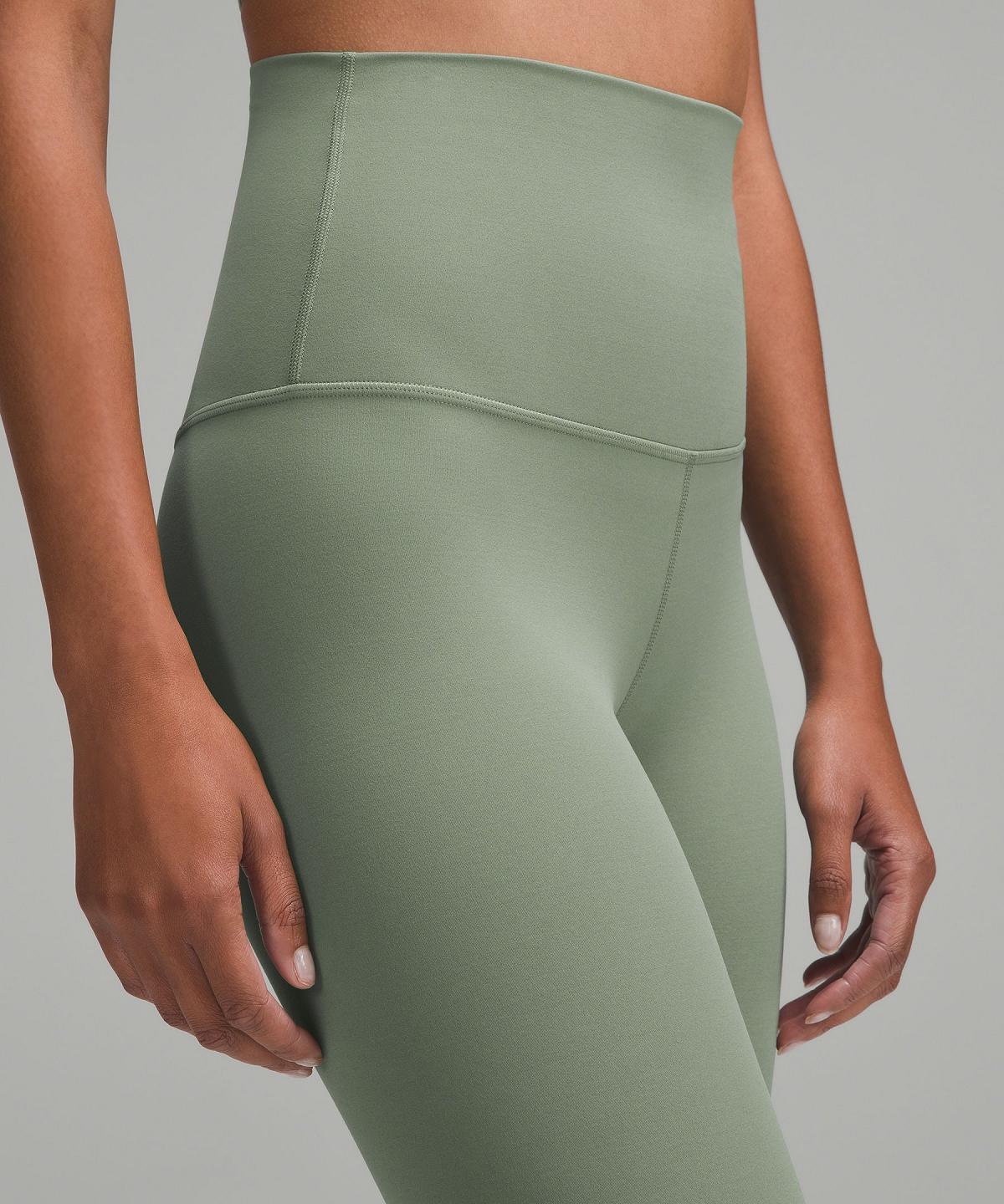 Pantalon Lululemon Align™ Super-High-Rise28" Femme Vert | FR_LuLu13944