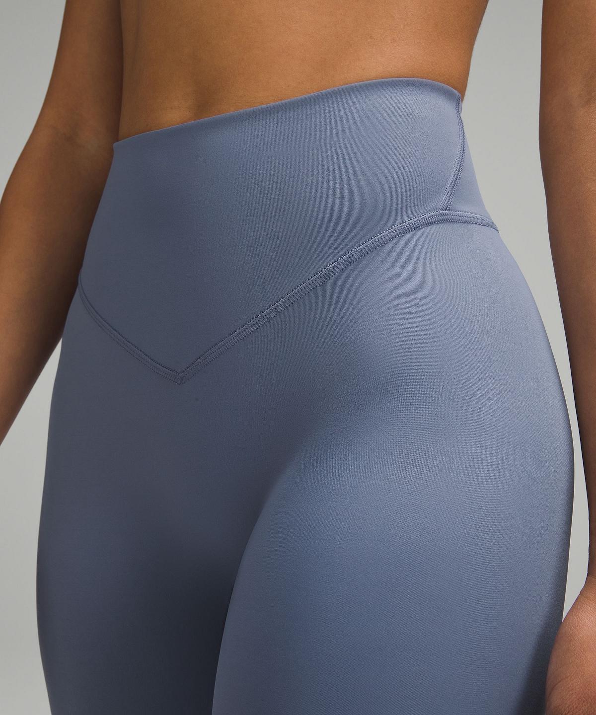 Pantalon Lululemon Breezethrough High-Rise Tight 25" Femme Bleu | FR_LuLu11471