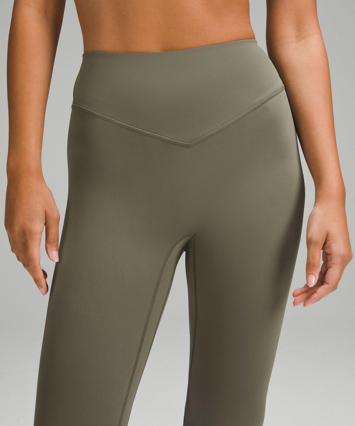 Pantalon Lululemon Breezethrough High-Rise Tight 28" Femme Vert | FR_LuLu32335