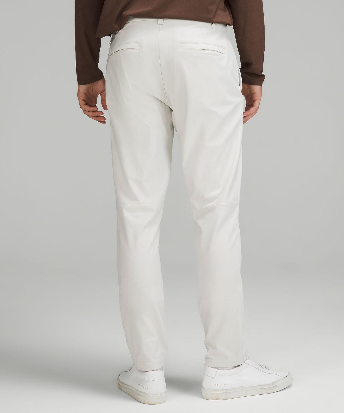 Pantalon Lululemon Commission Classic-Fit 32" Homme Beige Blanche | FR_LuLu25659