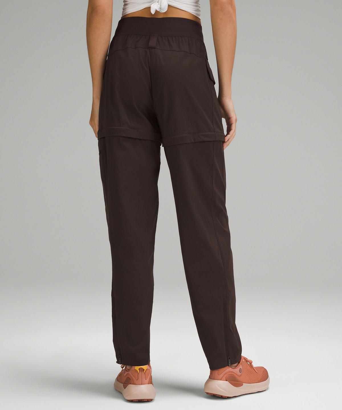 Pantalon Lululemon Convertible High-Rise Hiking Femme Marron | FR_LuLu85105