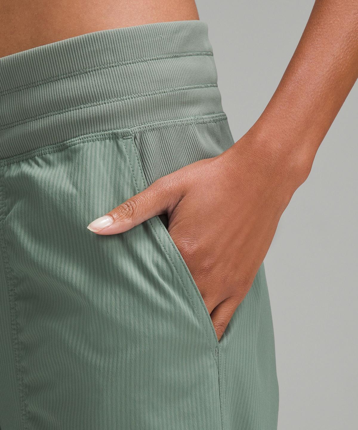 Pantalon Lululemon Dance Studio Mid-Rise Femme Vert | FR_LuLu35965