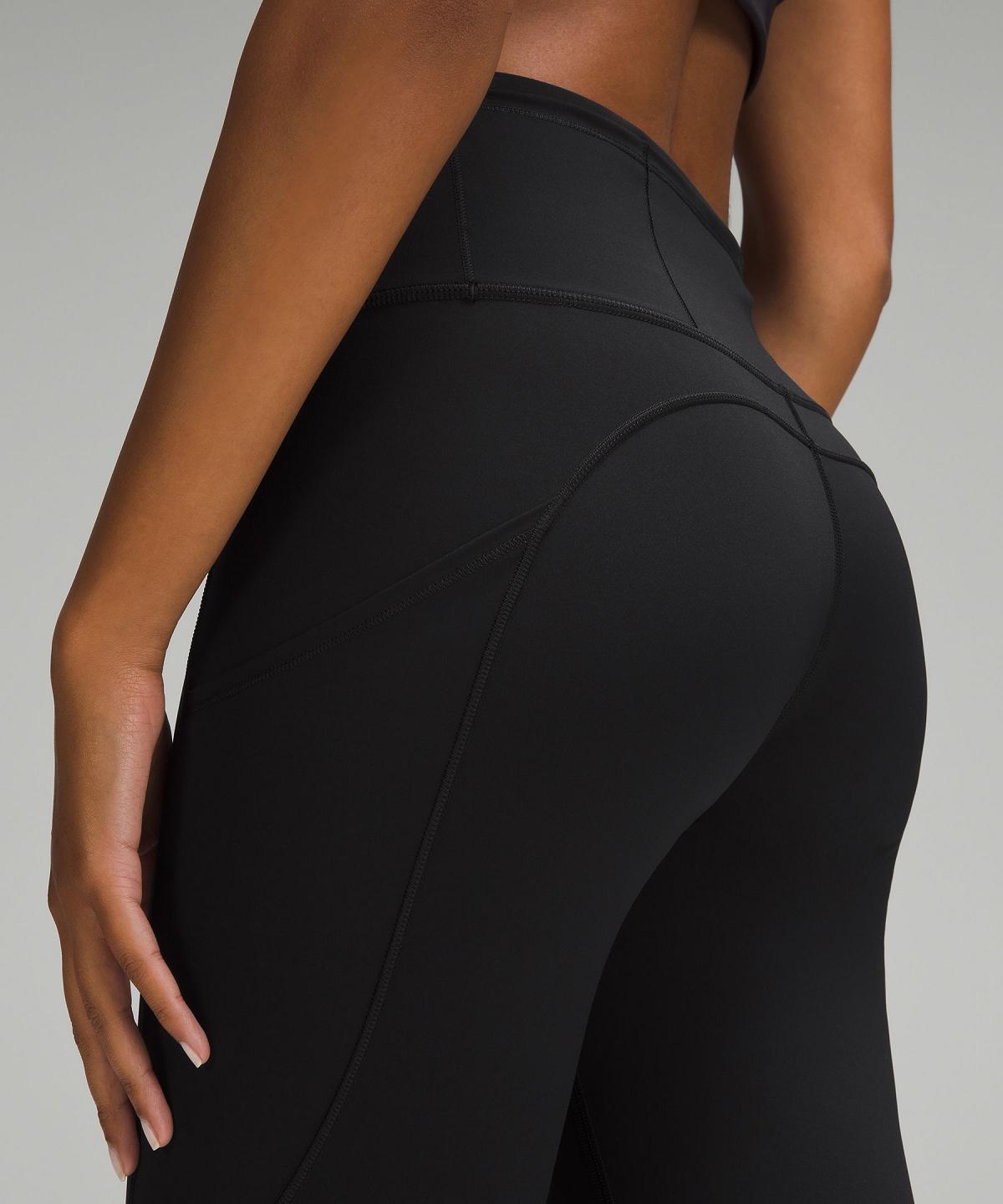 Pantalon Lululemon Fast and Free High-Rise Tight 25" Femme Noir | FR_LuLu87223