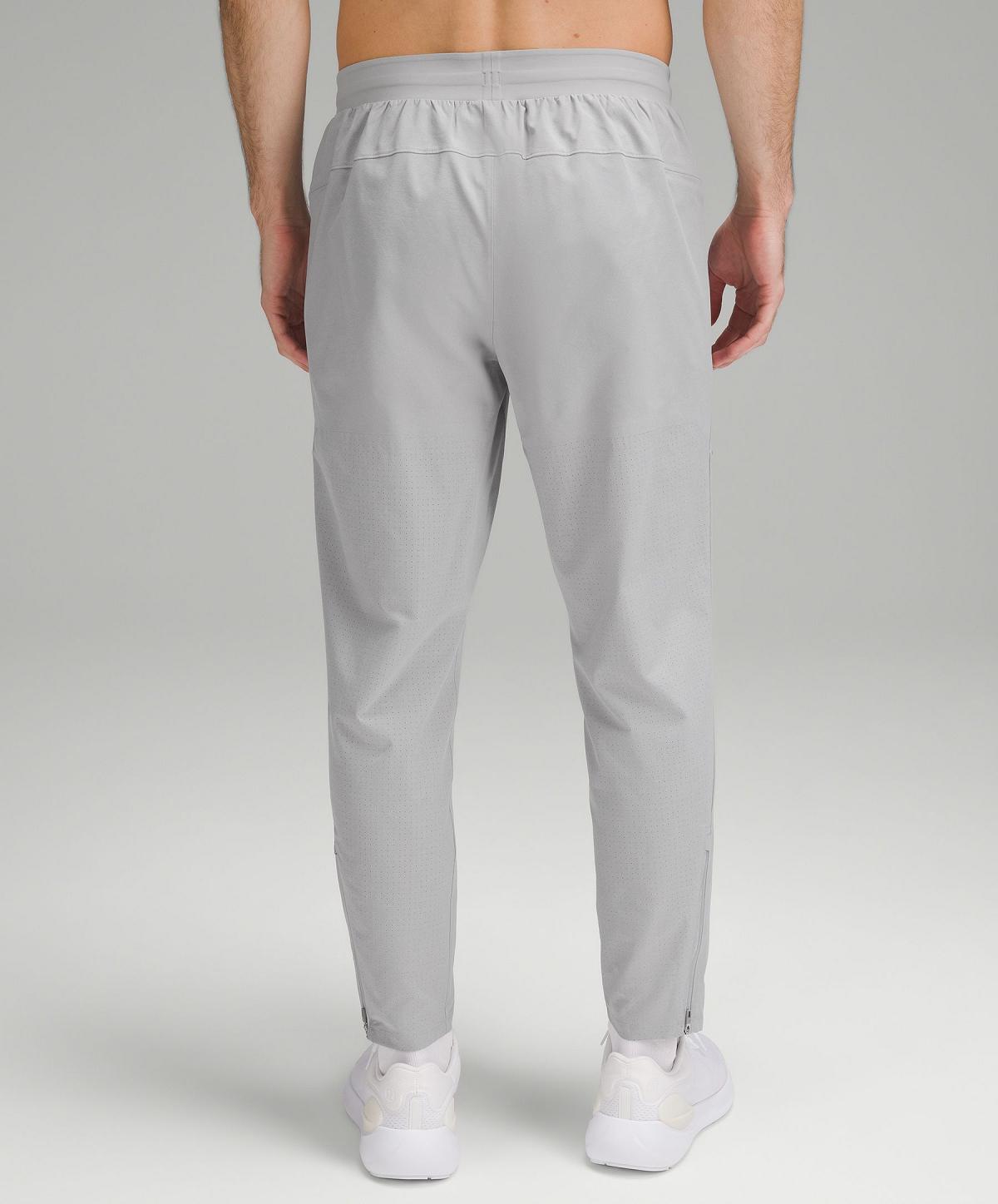 Pantalon Lululemon Fast and Free Running Homme Argent | FR_LuLu98041