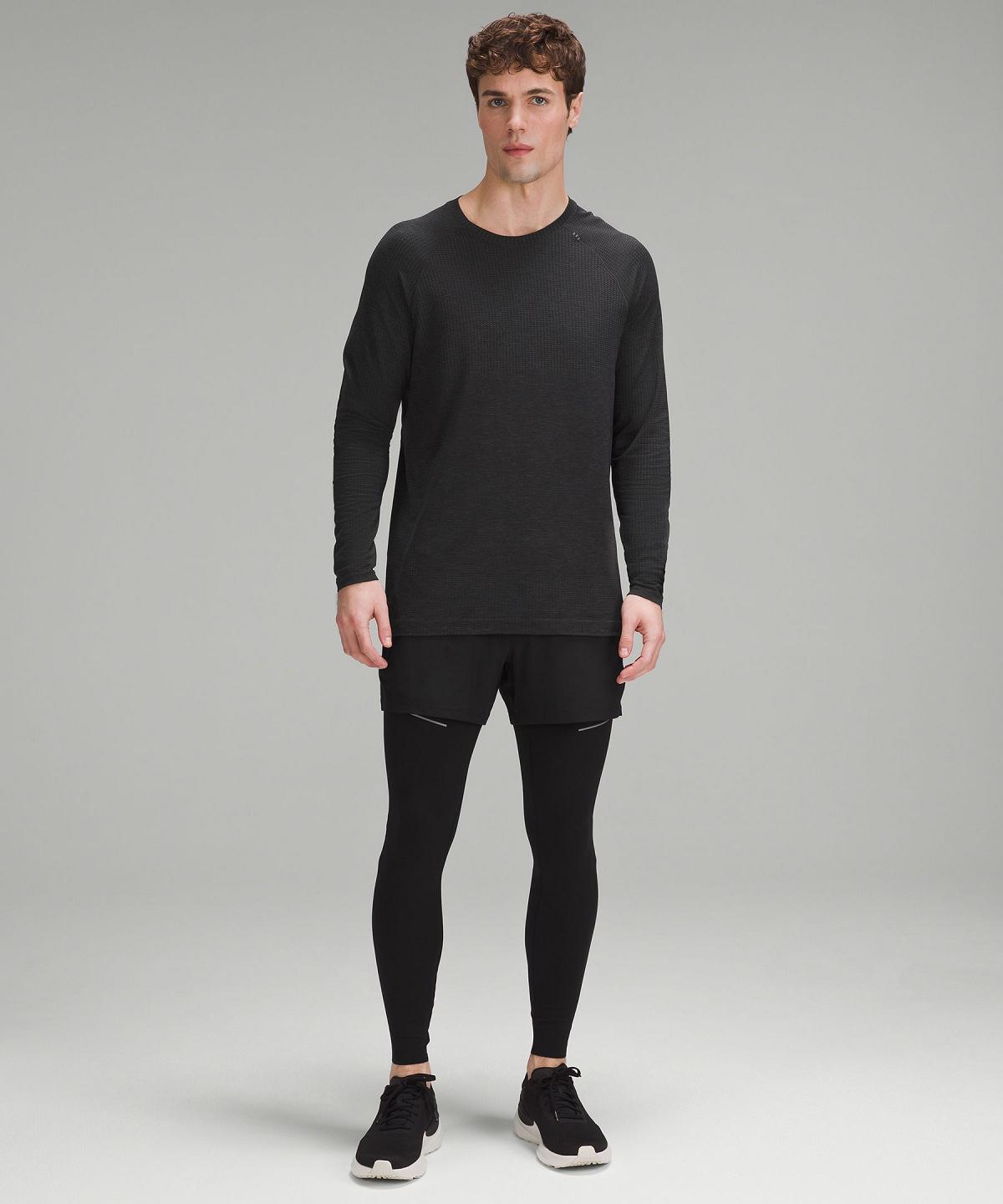 Pantalon Lululemon Fast and Free Tight 28" Homme Noir | FR_LuLu42377