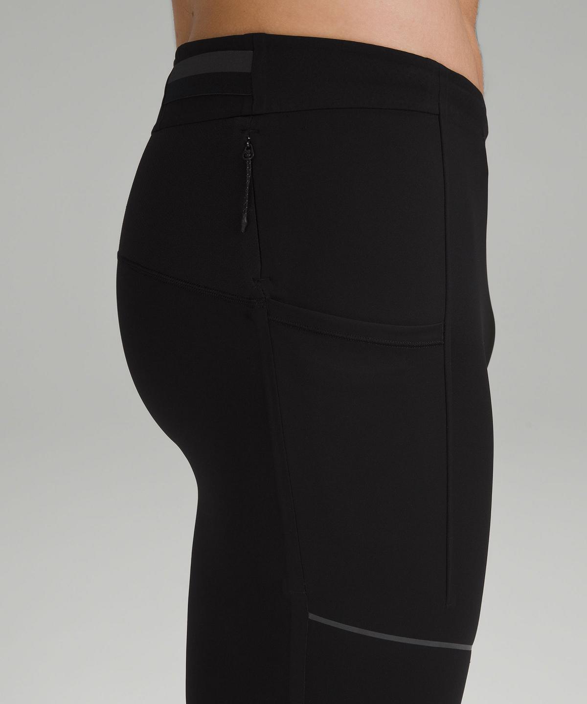 Pantalon Lululemon Fast and Free Tight 28" Homme Noir | FR_LuLu42377