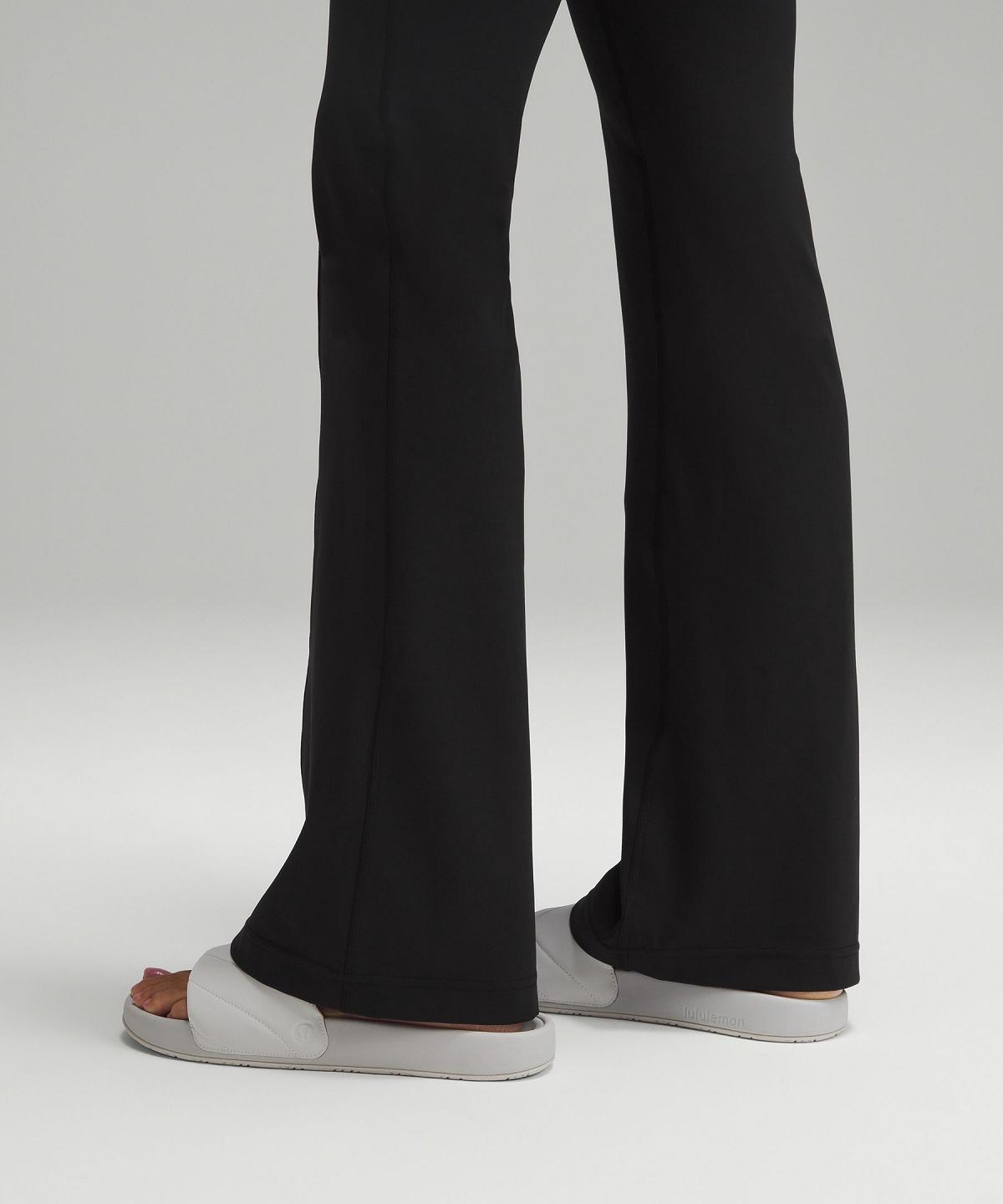 Pantalon Lululemon Groove High-Rise Flaredwith Pockets 32.5" Femme Noir | FR_LuLu45808