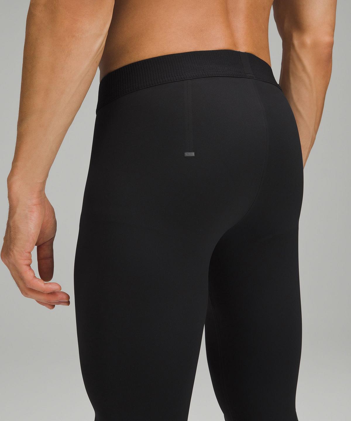 Pantalon Lululemon License to Train Tight 27" Homme Noir | FR_LuLu10910