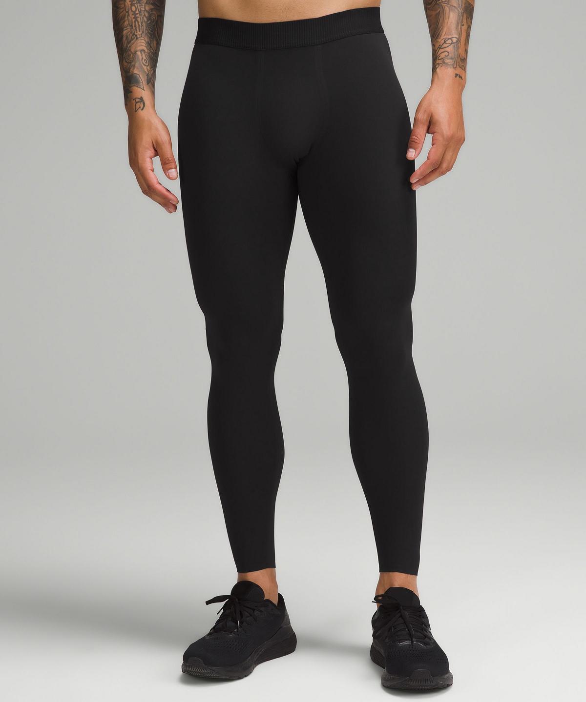 Pantalon Lululemon License to Train Tight 27" Homme Noir | FR_LuLu43259