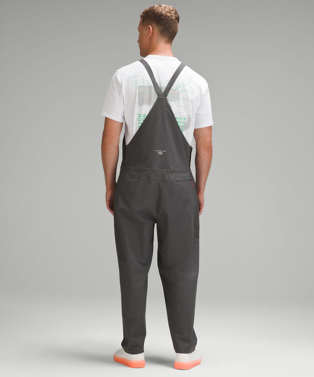 Pantalon Lululemon Men's Woven Overalls Homme Grise | FR_LuLu72618