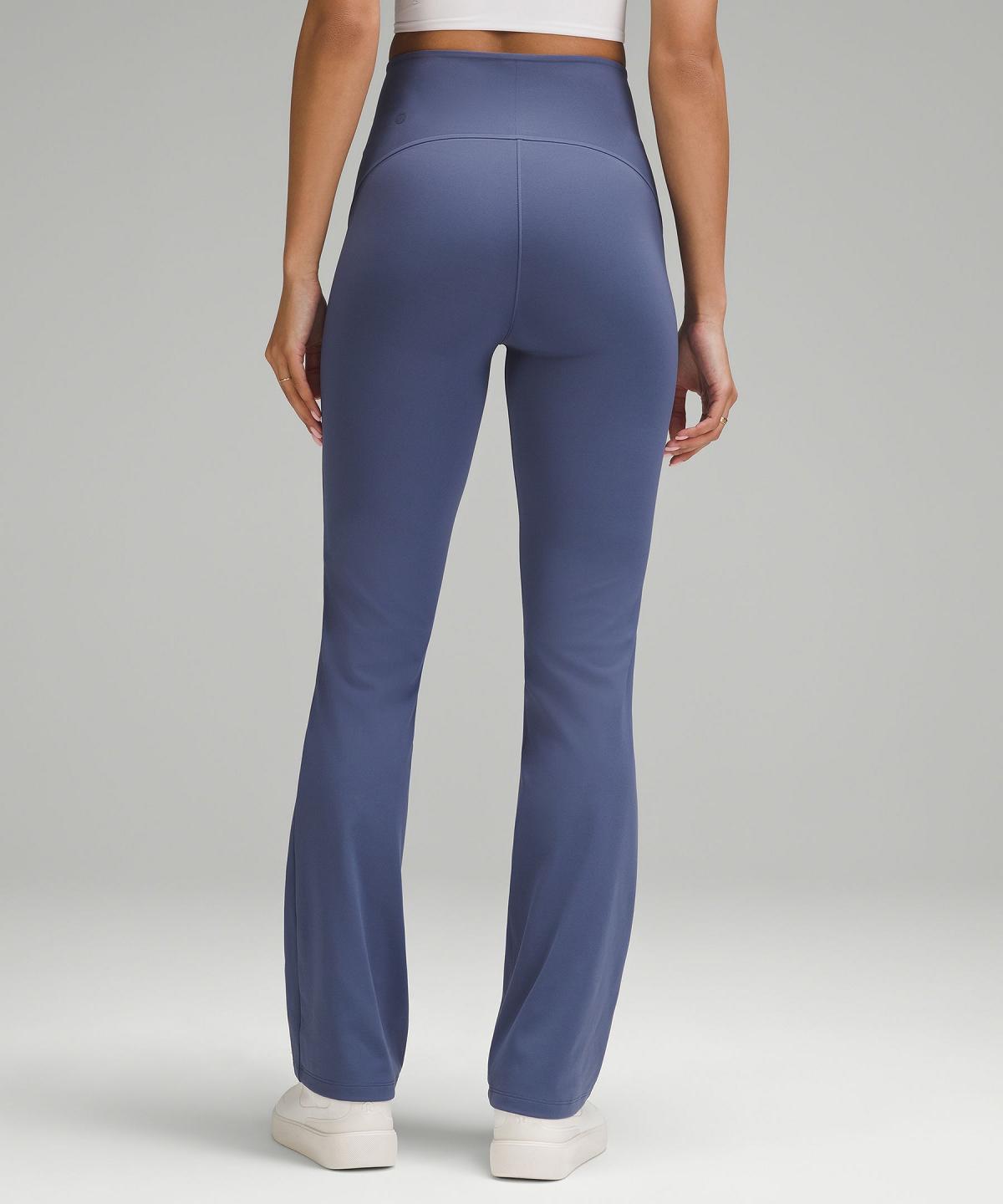 Pantalon Lululemon Smooth Fit Pull-On High-Rise Femme Bleu | FR_LuLu73603