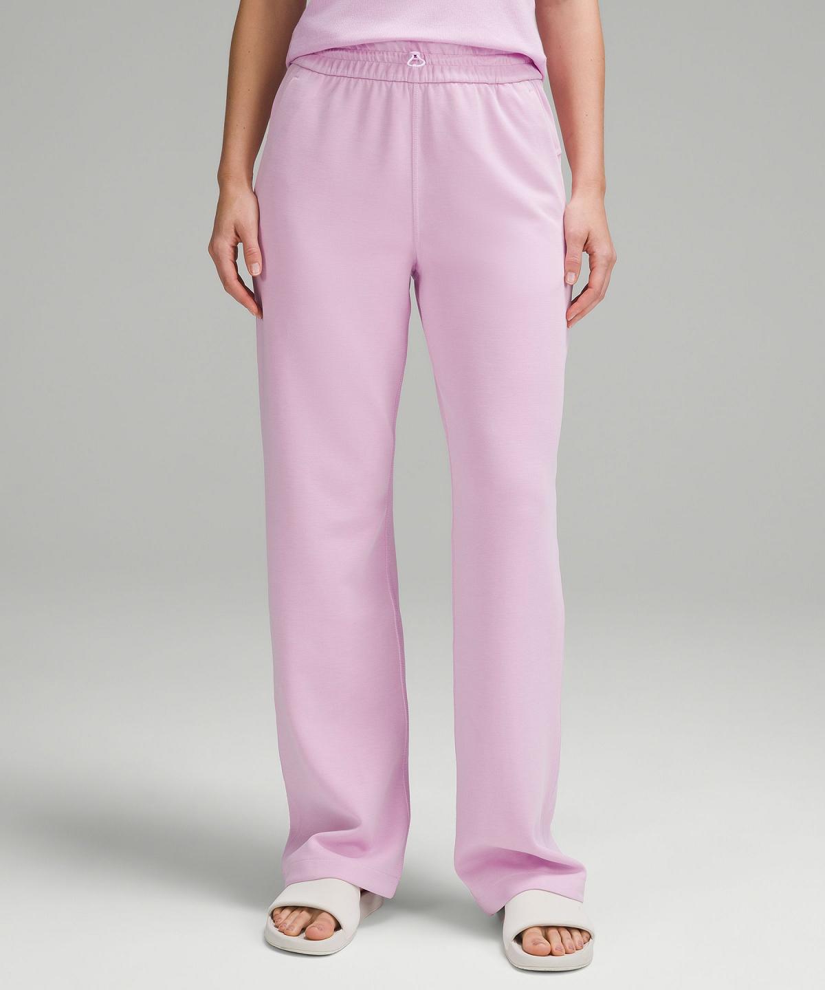 Pantalon Lululemon Softstreme High-Rise Femme Rose | FR_LuLu59822