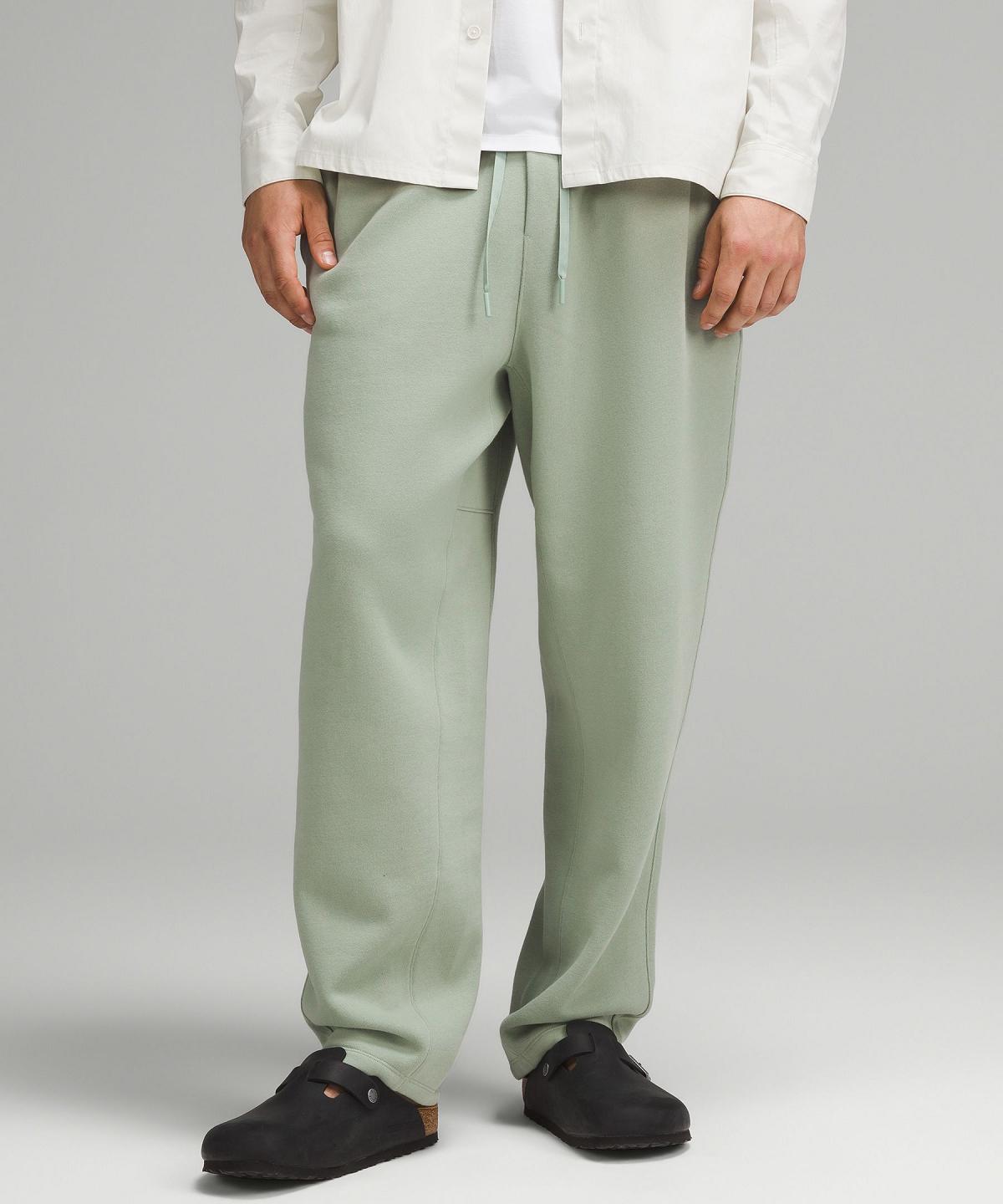 Pantalon Lululemon Steady State Relaxed-Fit Homme Vert | FR_LuLu64578