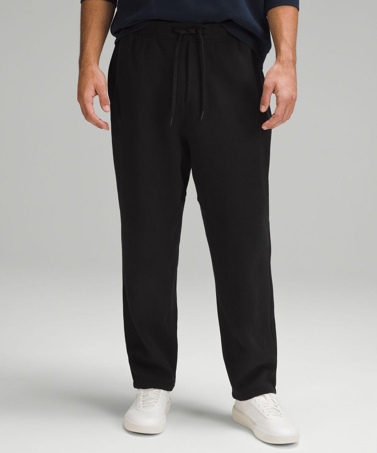 Pantalon Lululemon Steady State Relaxed-Fit Homme Noir | FR_LuLu41251