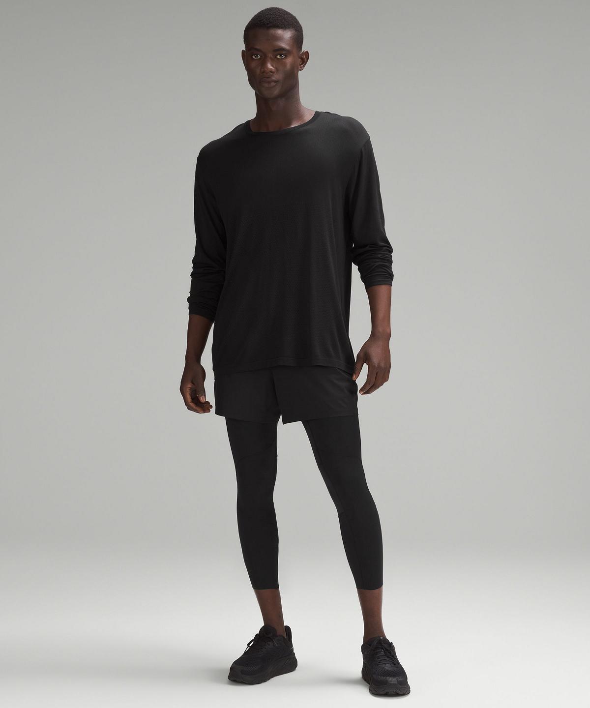 Pantalon Lululemon Surge Tight 22" Homme Noir | FR_LuLu92053