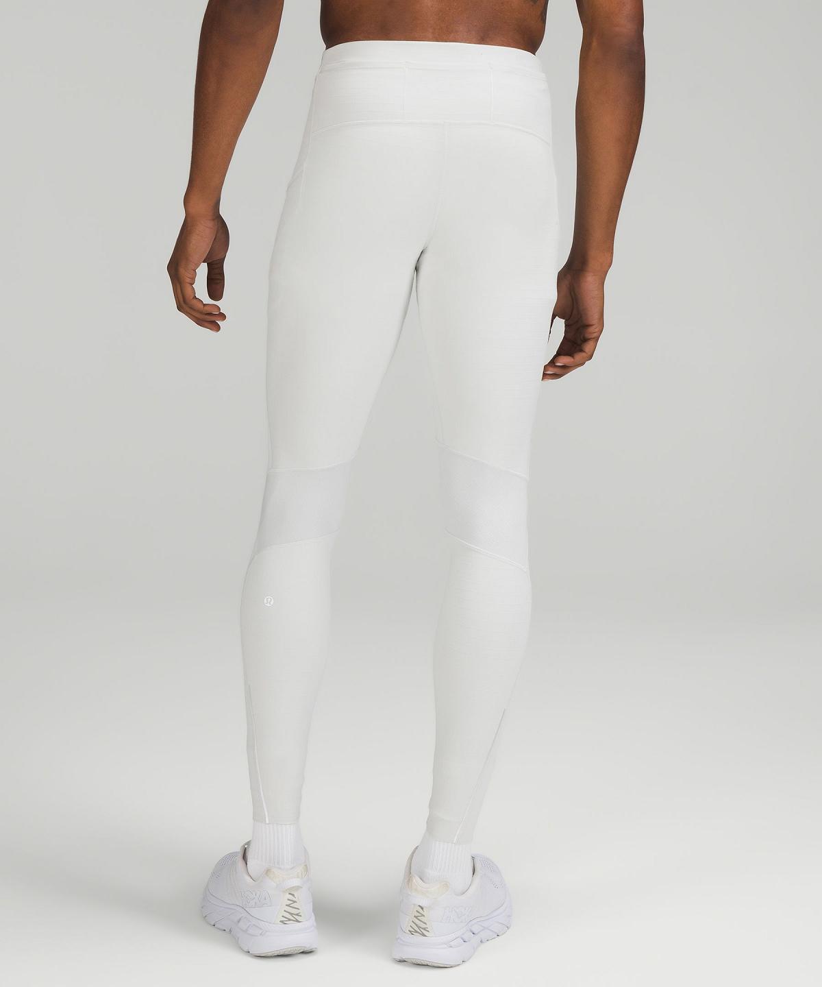 Pantalon Lululemon Surge Warm Tight 29" Homme Blanche | FR_LuLu90480