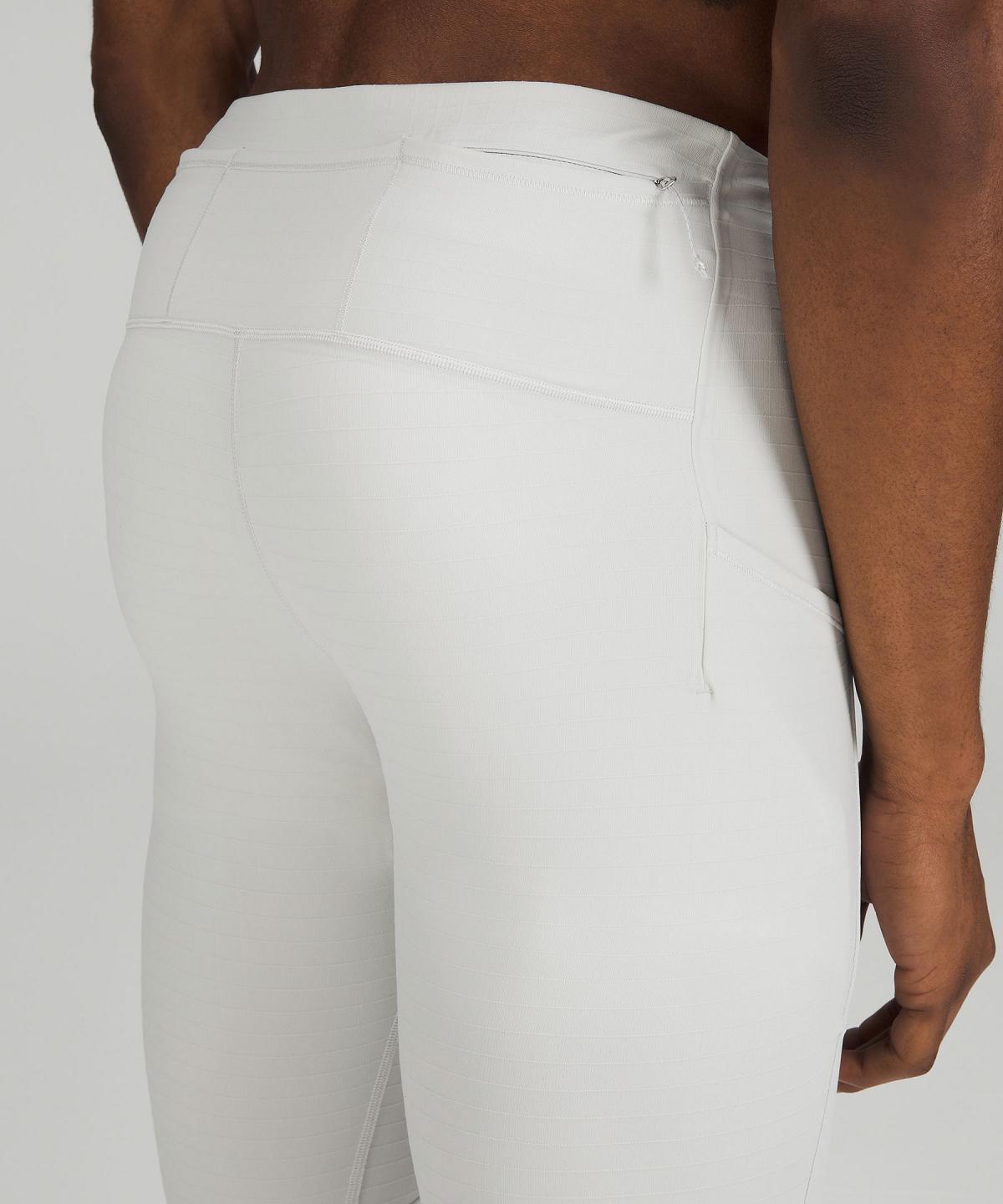 Pantalon Lululemon Surge Warm Tight 29" Homme Blanche | FR_LuLu90480