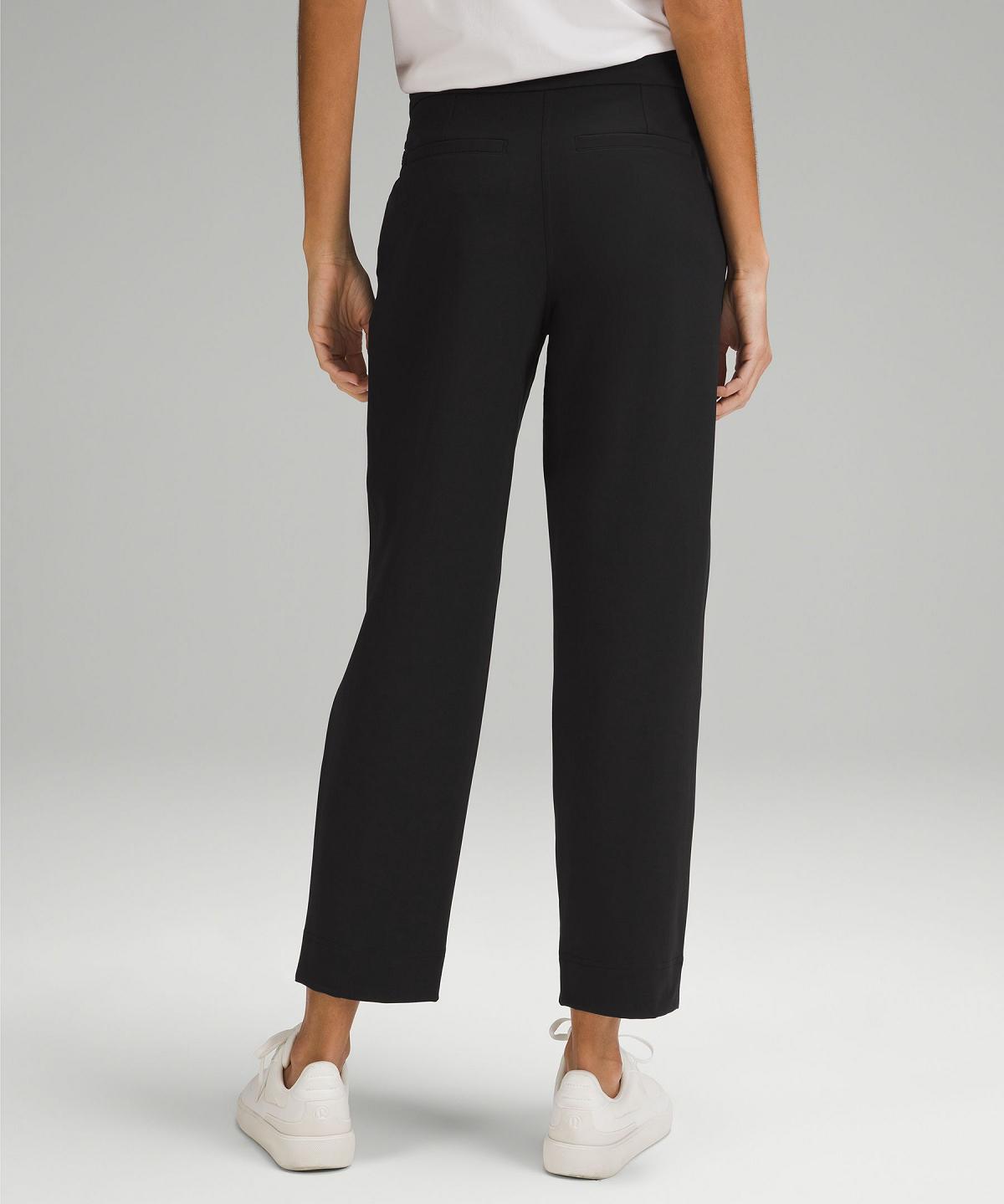 Pantalon Lululemon Tapered-Leg Mid-Rise7/8 Length Femme Noir | FR_LuLu37635