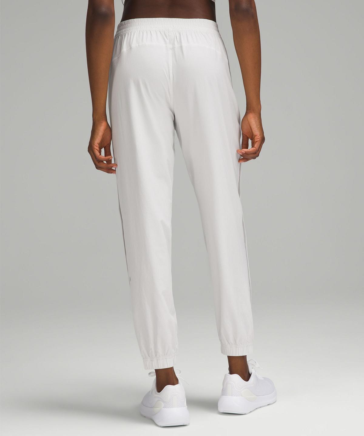 Pantalon Lululemon Tear-Away Mid-Rise Track Femme Blanche | FR_LuLu22615