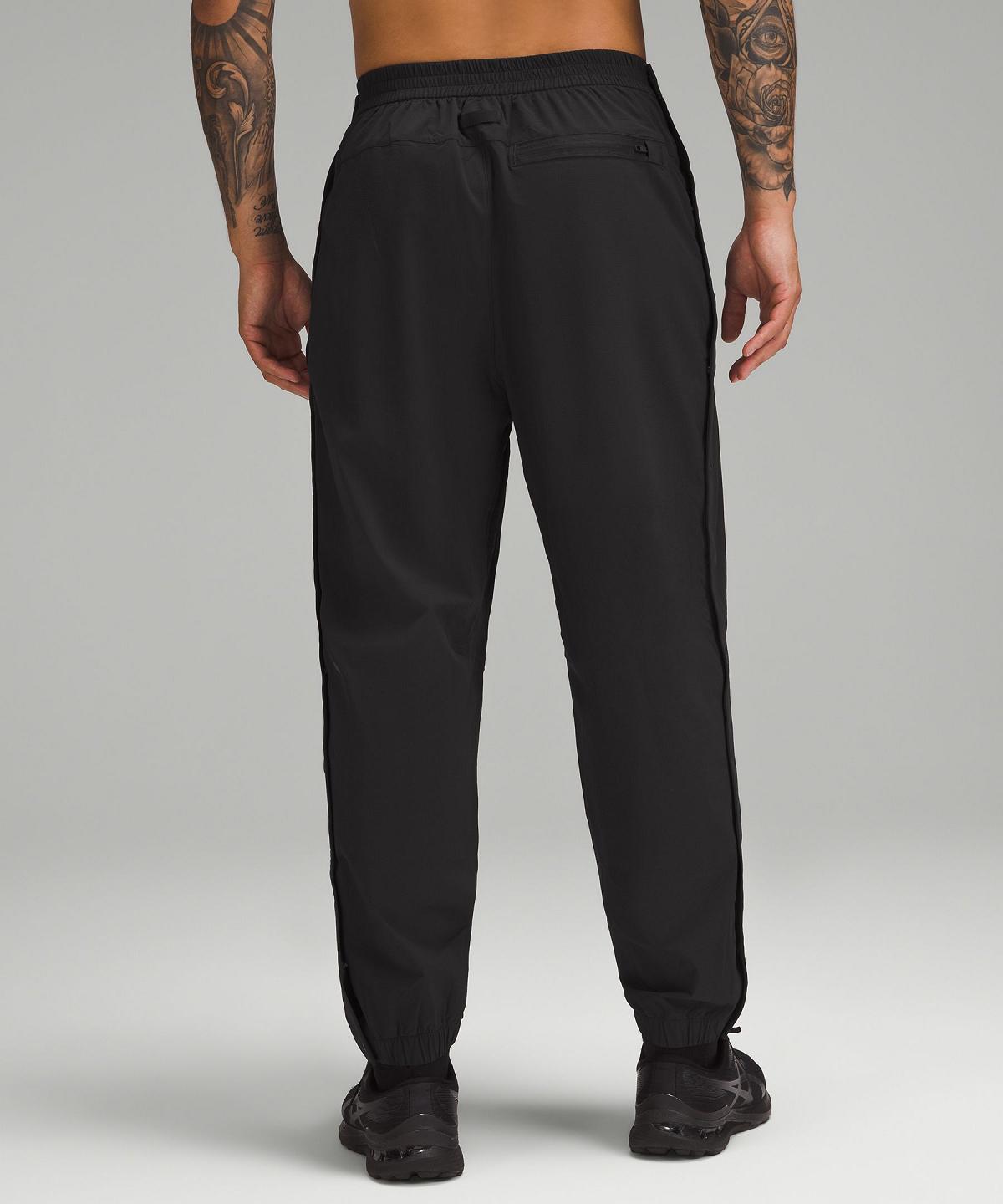 Pantalon Lululemon Tear-Away Track Homme Noir | FR_LuLu51876