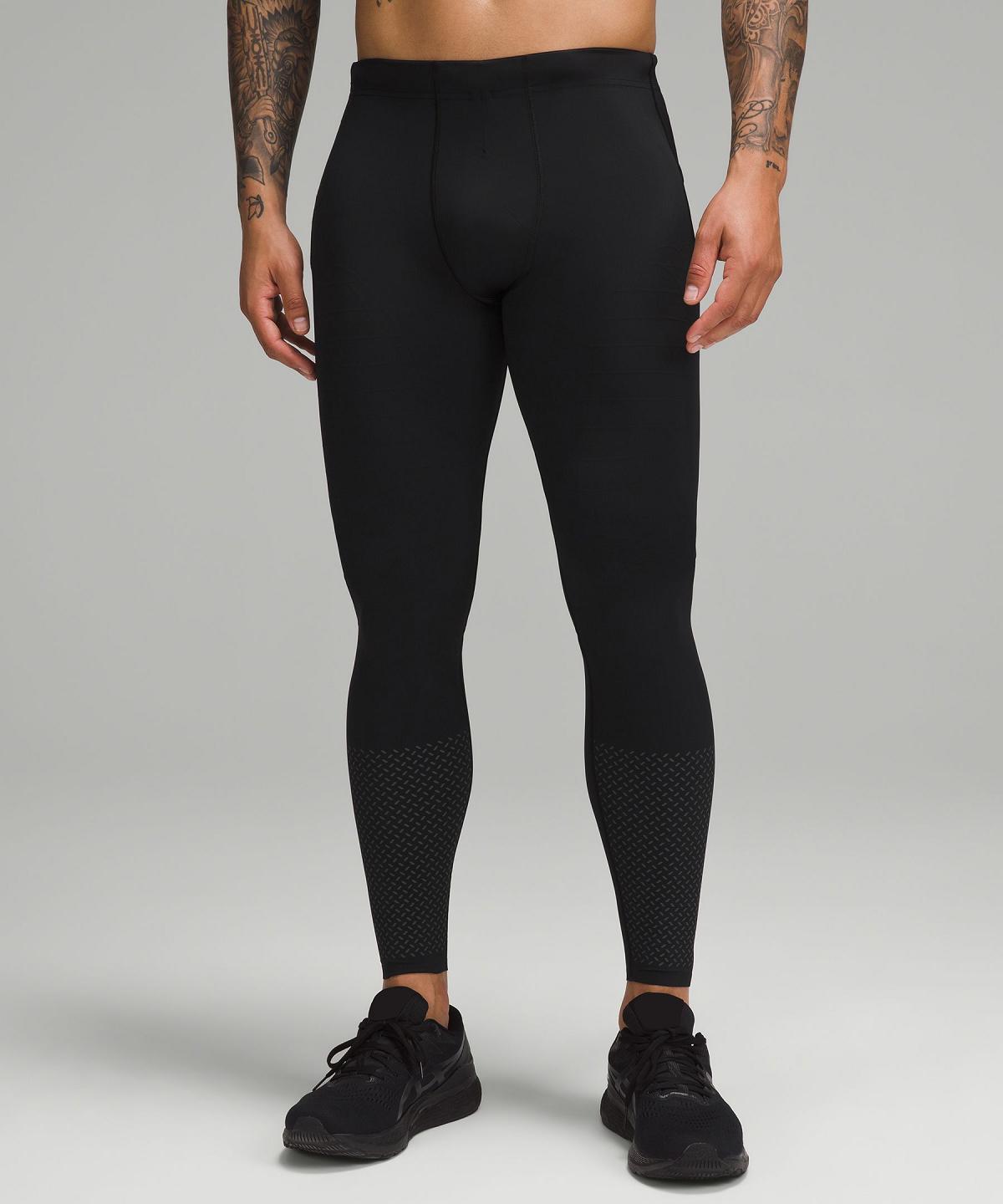 Pantalon Lululemon Vital Drive Tight 28" Homme Noir | FR_LuLu75258