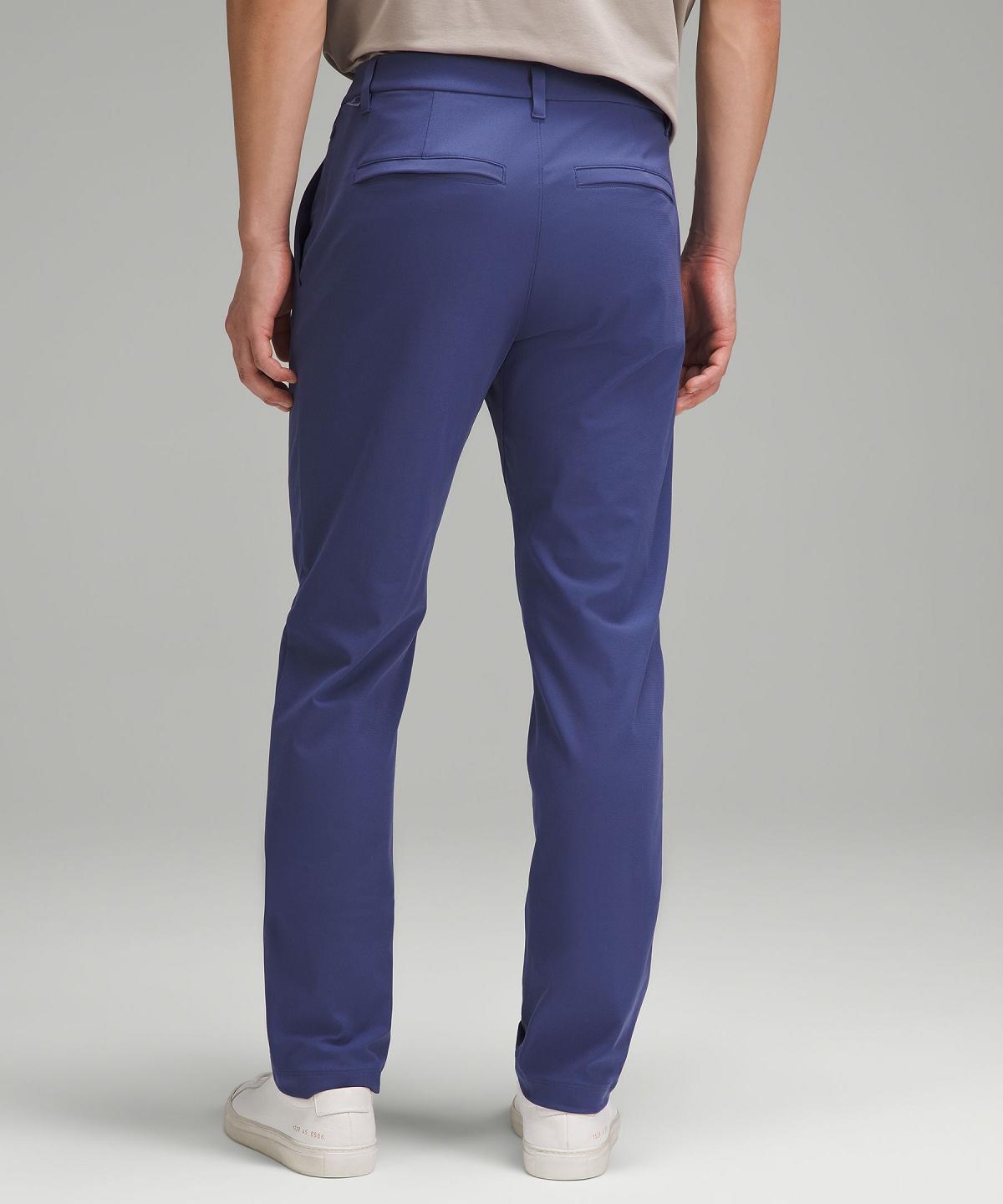 Pantalons Lululemon ABC Classic-Fit 30"L Homme Bleu | FR_LuLu54950