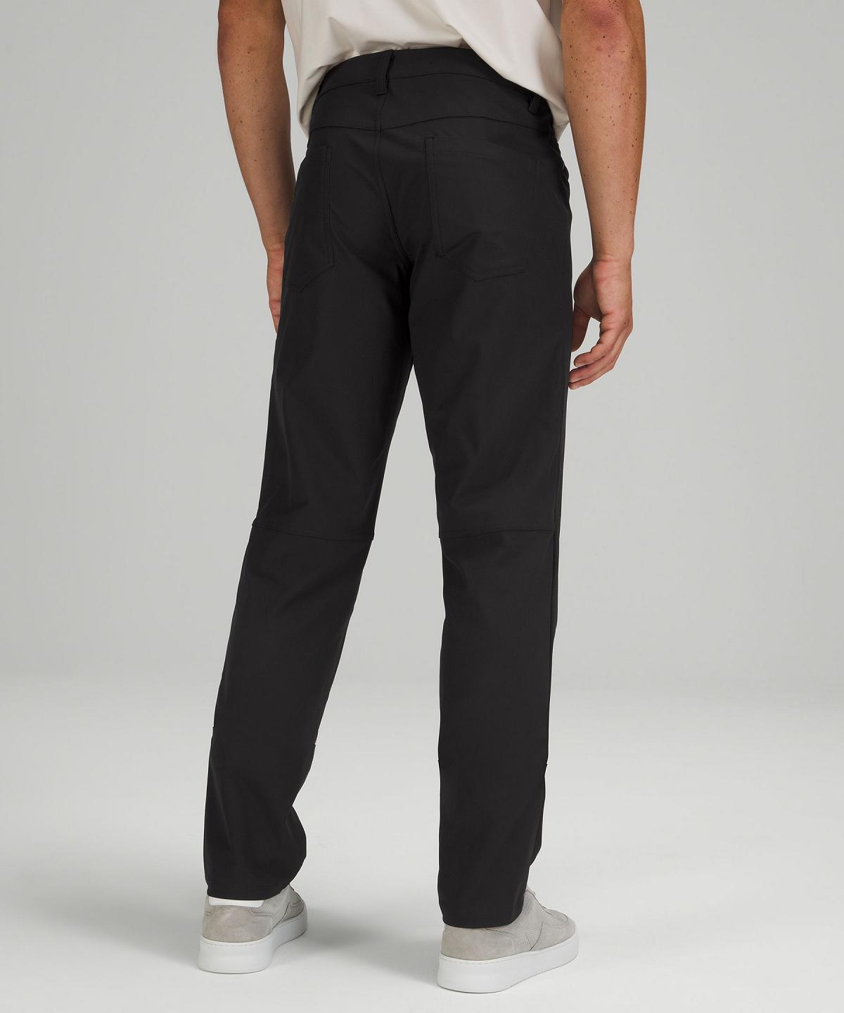 Pantalons Lululemon ABC Classic-Fit 5 Pocket 32"L Homme Noir | FR_LuLu88779