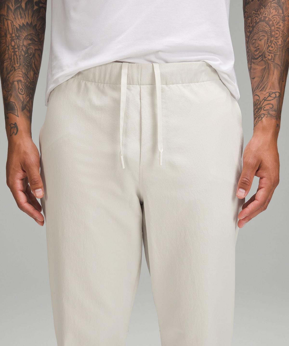 Pantalons Lululemon New Venture Homme Beige Blanche | FR_LuLu83419