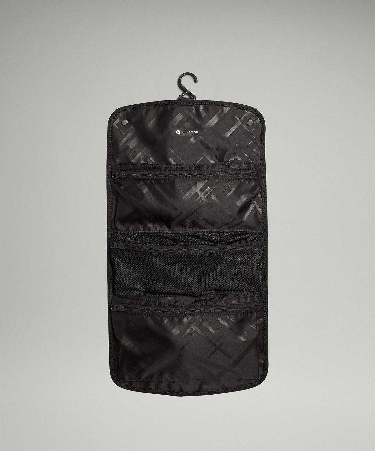 Portefeuilles Et Pochettes Lululemon Roll-Up Travel Toiletries Kit Bag Noir | FR_LuLu27416