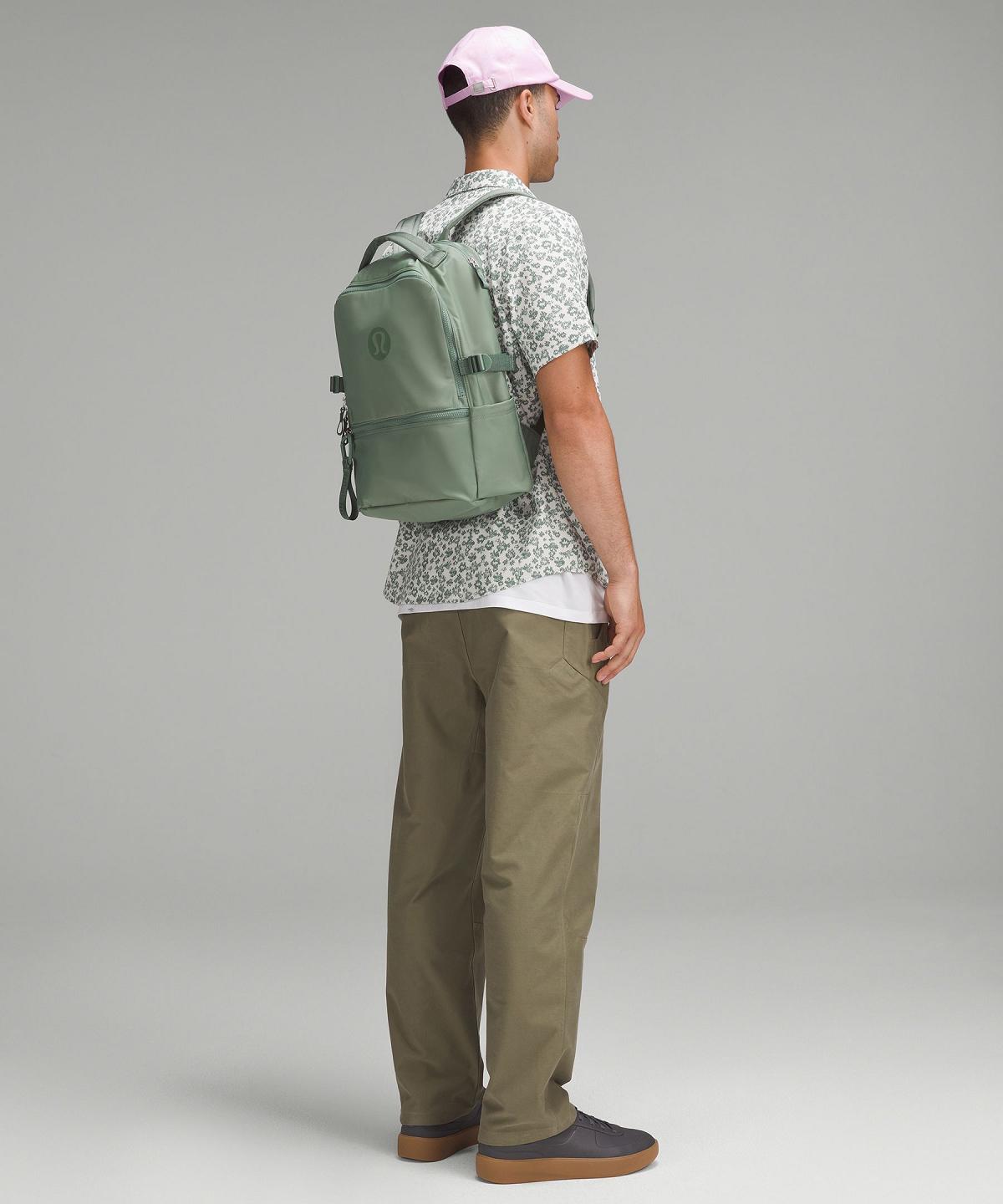 Sacs à Dos Lululemon New Crew 22L Bag Grise Vert | FR_LuLu22930