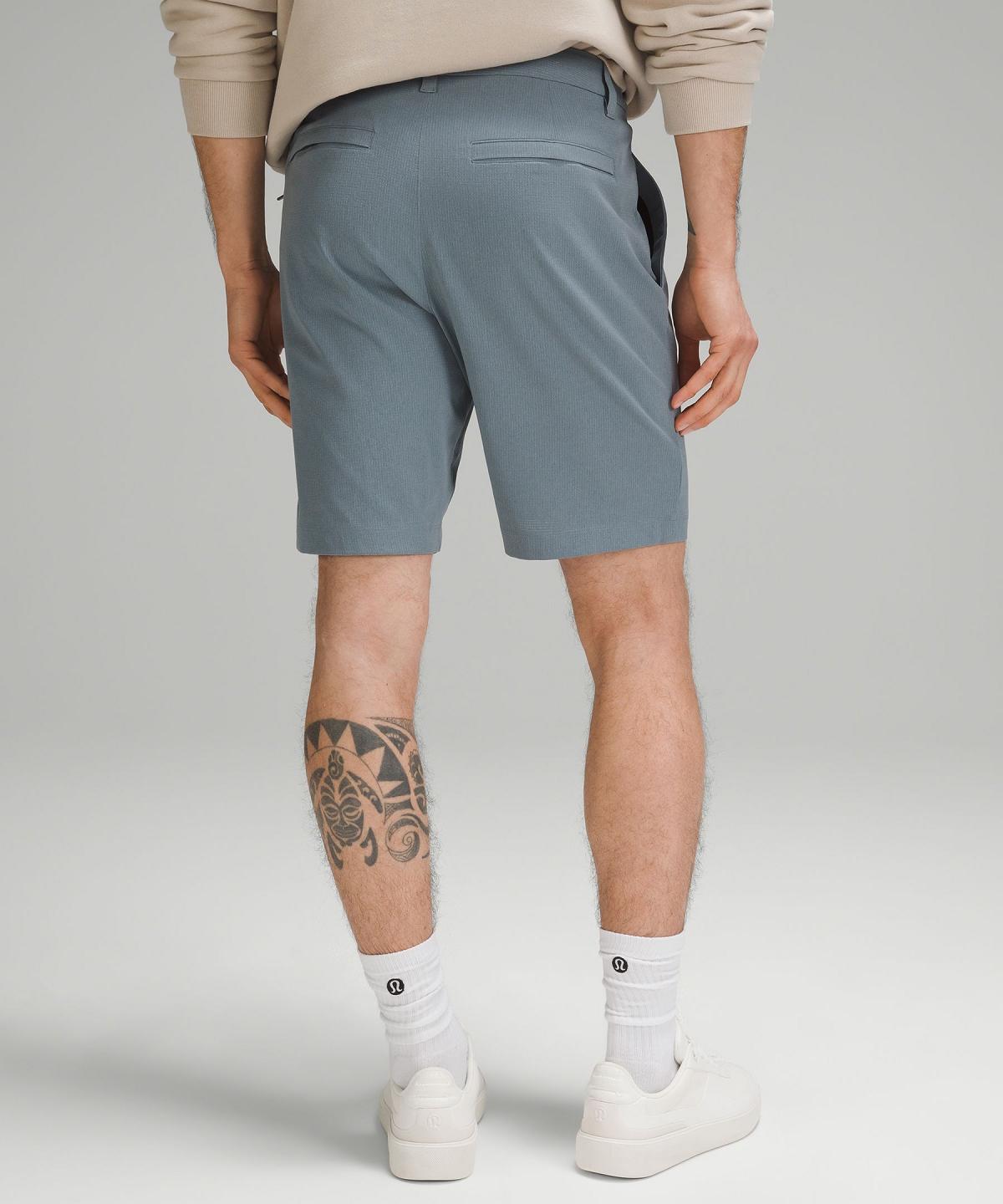 Short Lululemon ABC Classic-Fit 9" Homme Bleu | FR_LuLu29193