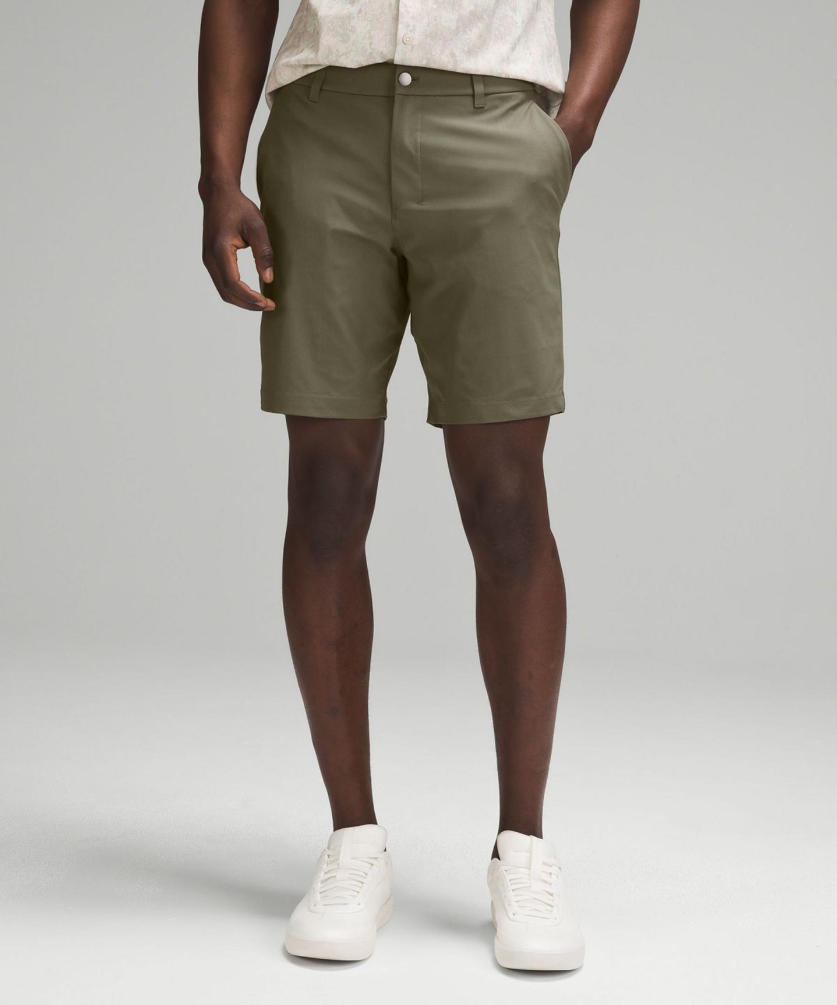 Short Lululemon ABC Classic-Fit 9" Homme Vert | FR_LuLu77856