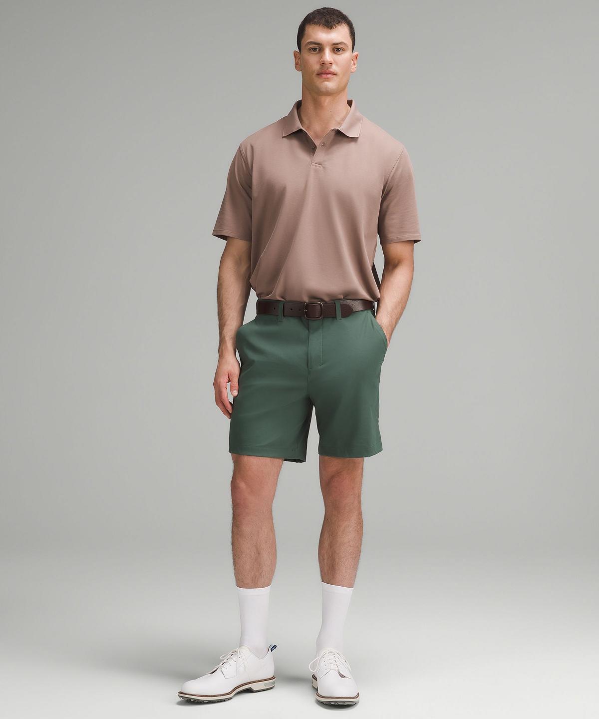 Short Lululemon ABC Classic-Fit Golf 7" Homme Vert | FR_LuLu22219