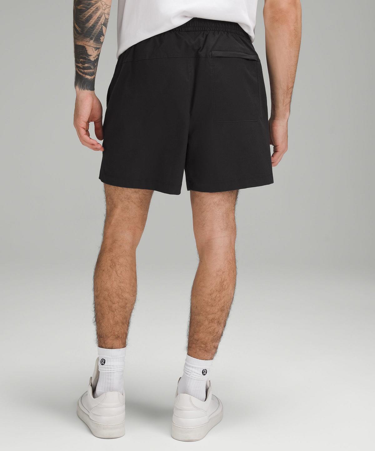 Short Lululemon Bowline 5" Homme Noir | FR_LuLu10523