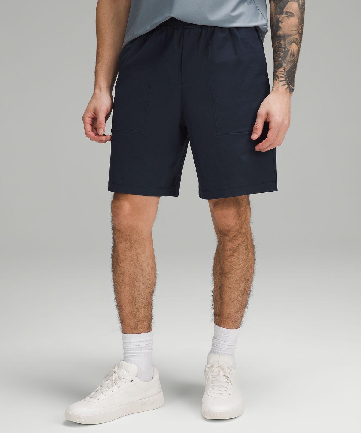 Short Lululemon Bowline 8" Homme Bleu Marine | FR_LuLu35858