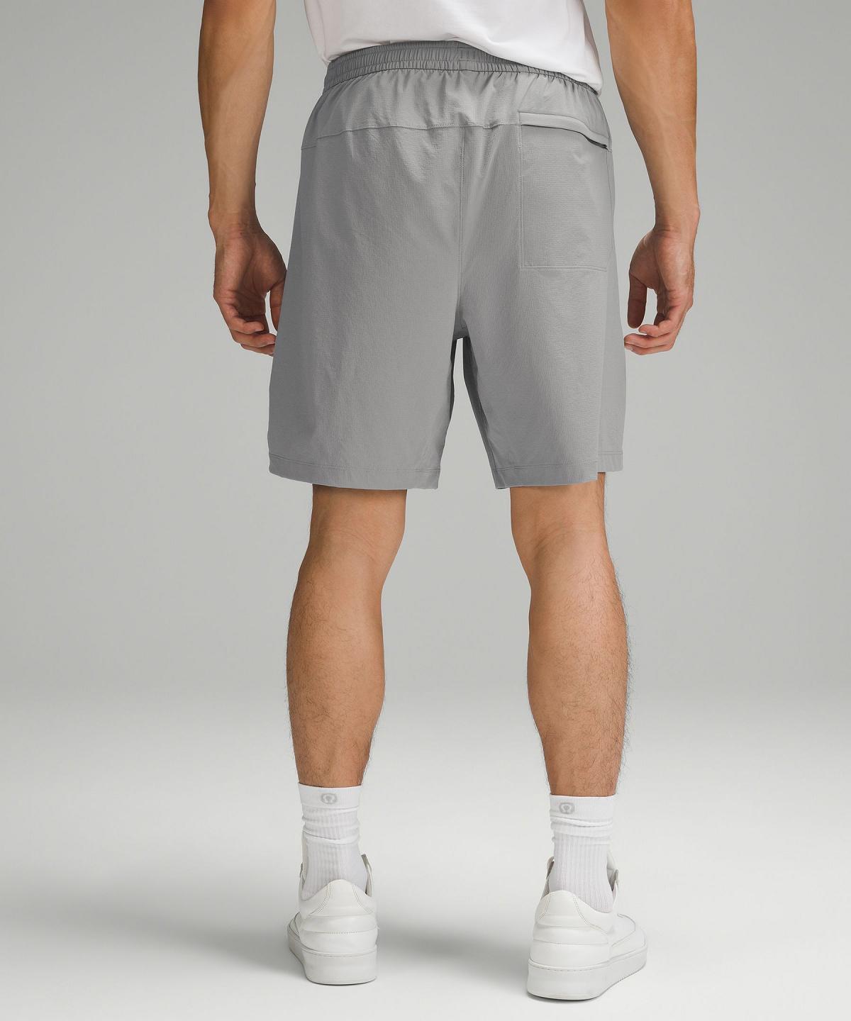 Short Lululemon Bowline 8" Homme Grise | FR_LuLu33949