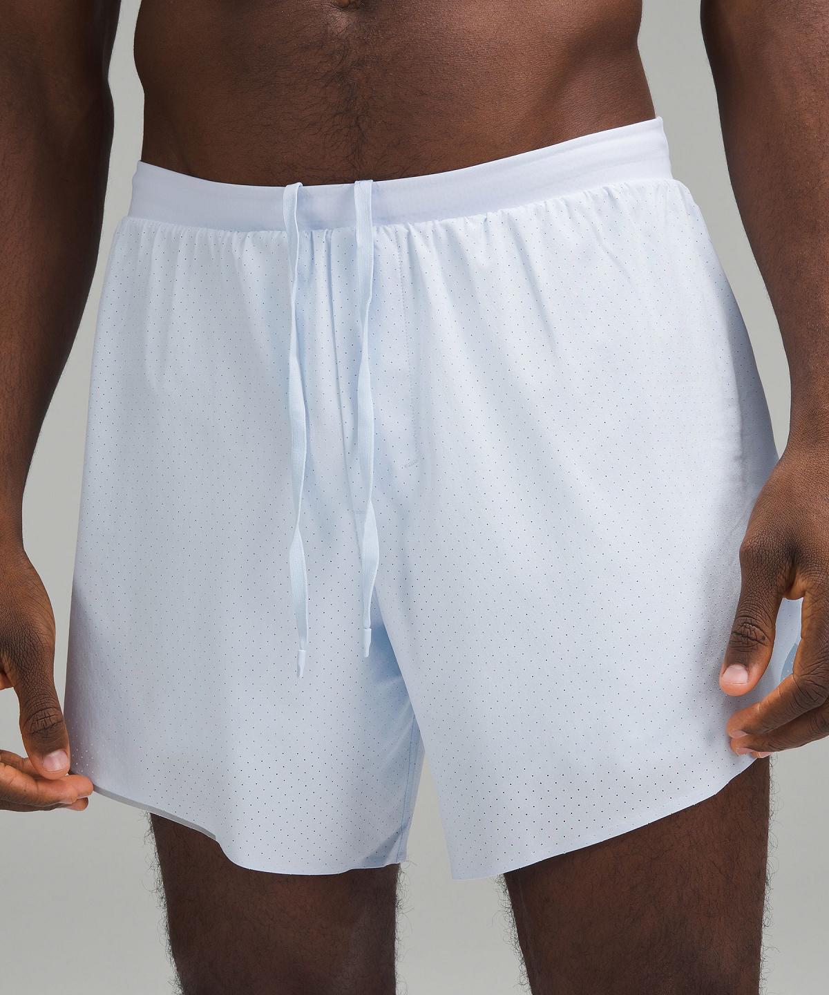 Short Lululemon Fast and Free Lined 6" Homme Blanche | FR_LuLu40271