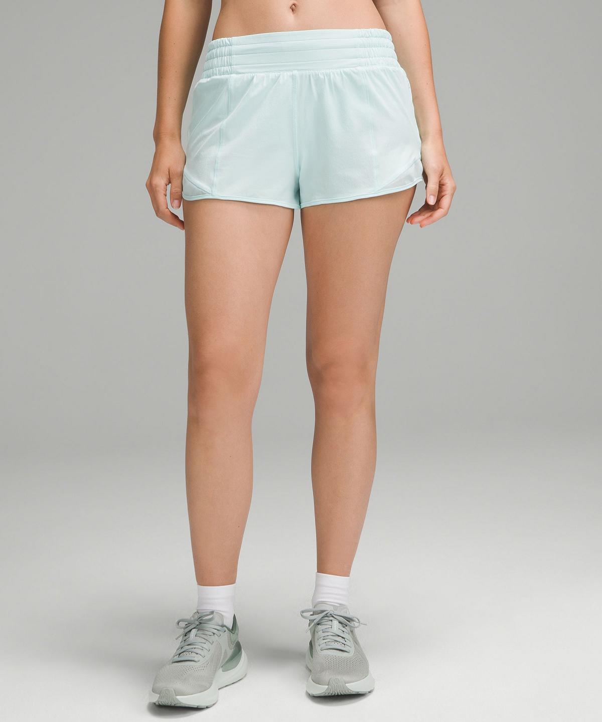 Short Lululemon Hotty Hot High-Rise Lined 2.5" Femme Menthe | FR_LuLu28061