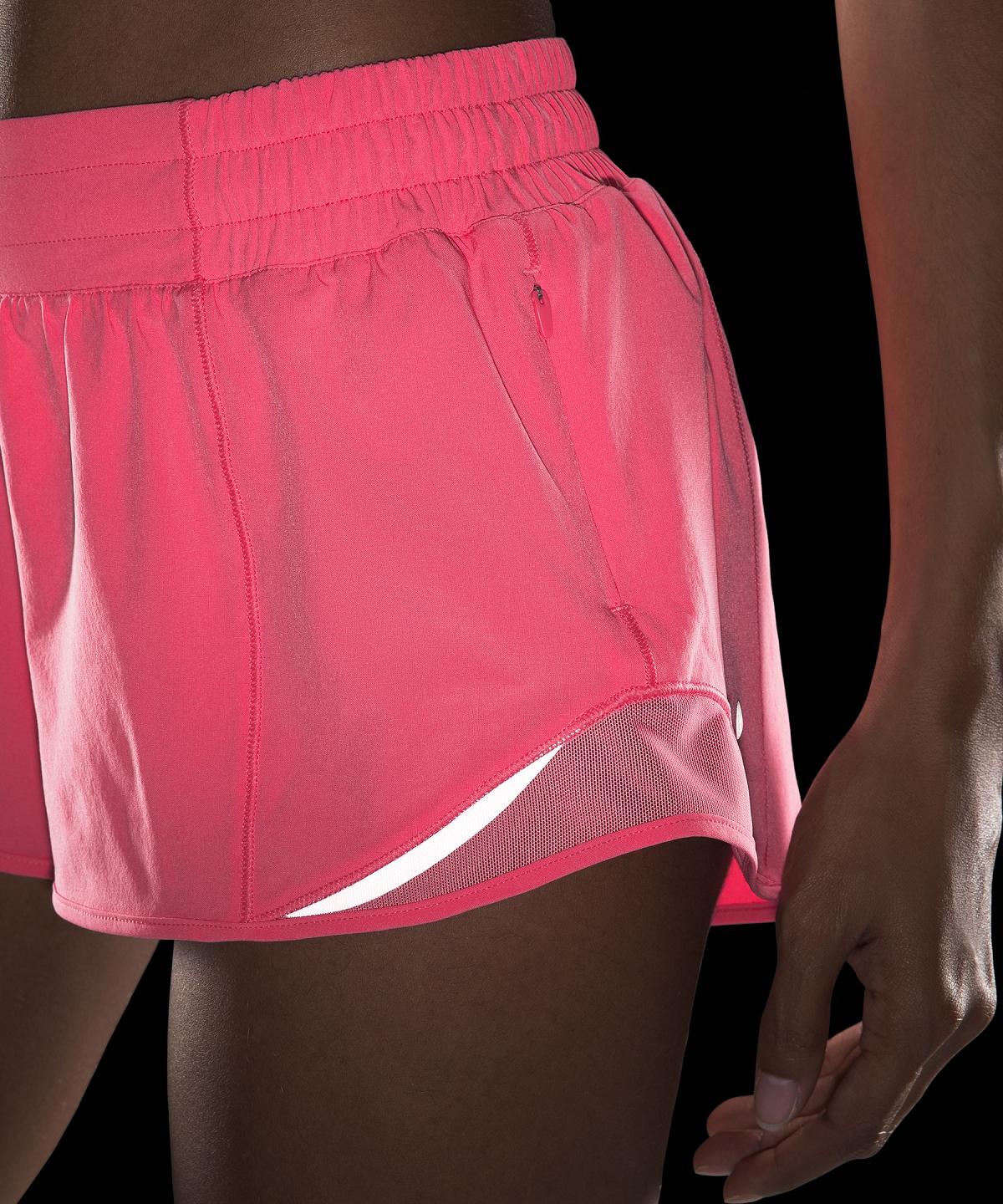 Short Lululemon Hotty Hot Low-Rise Lined 2.5" Femme Rose | FR_LuLu53950