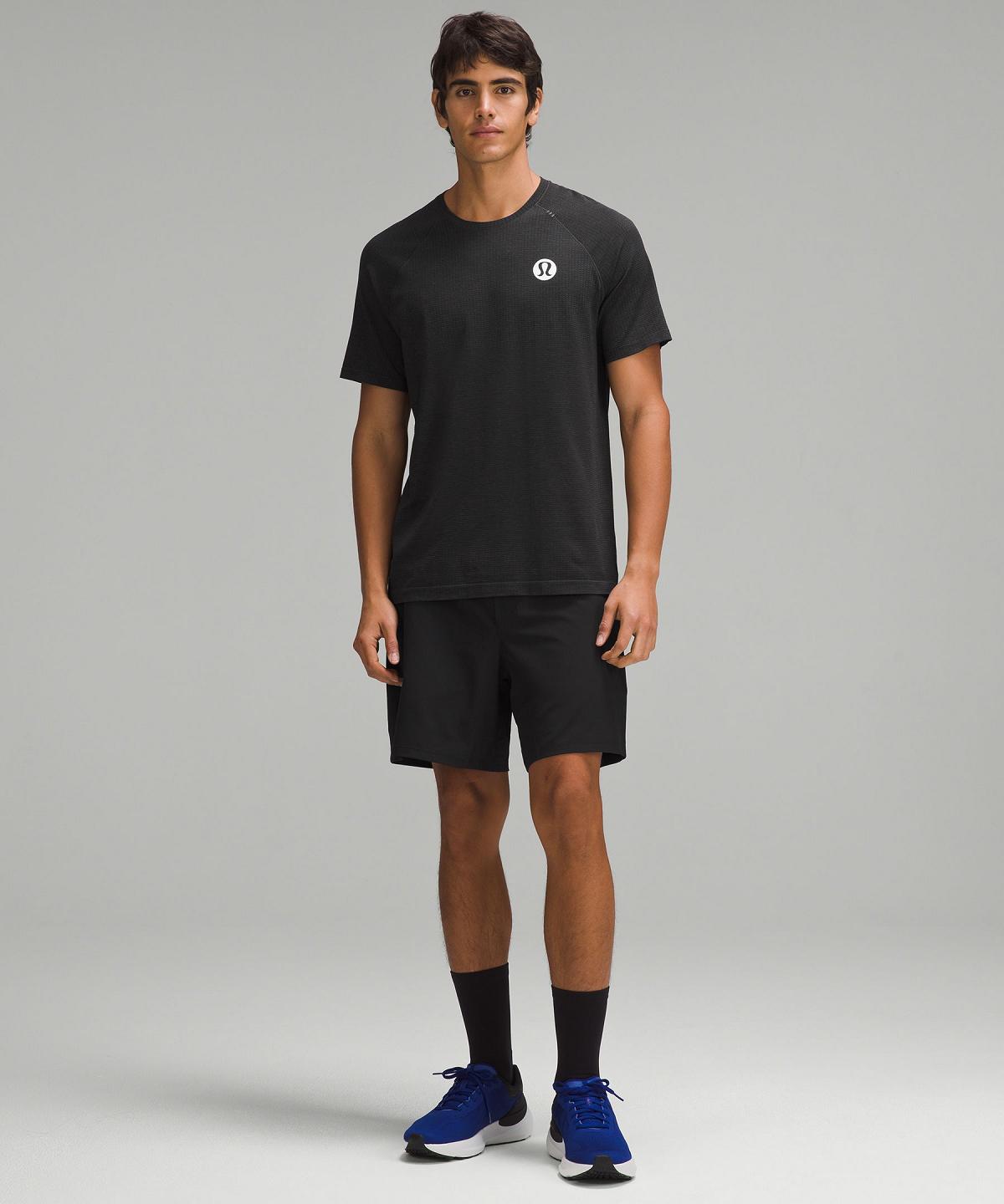 Short Lululemon Pace Breaker Lined 7" Homme Noir | FR_LuLu17819