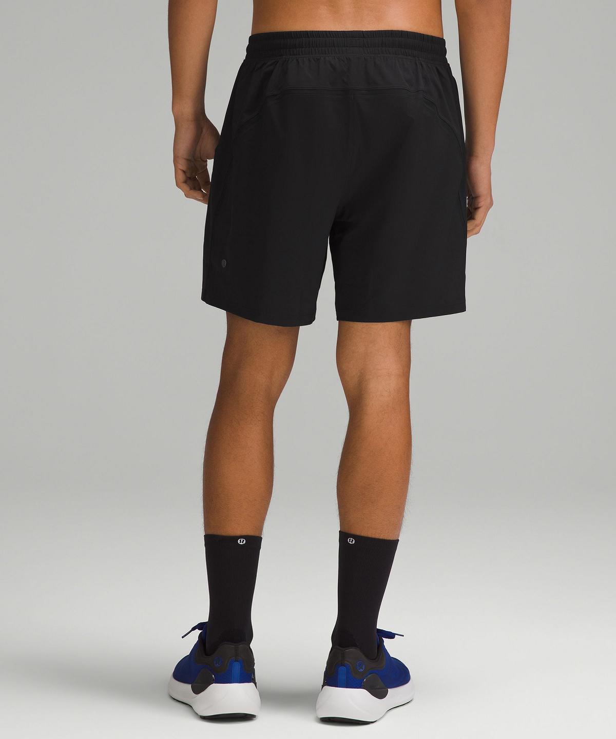 Short Lululemon Pace Breaker Lined 7" Homme Noir | FR_LuLu17819