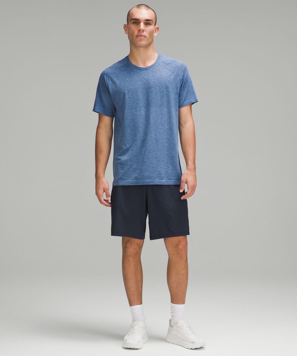 Short Lululemon Pace Breaker Lined 9" Homme Bleu Marine | FR_LuLu91904