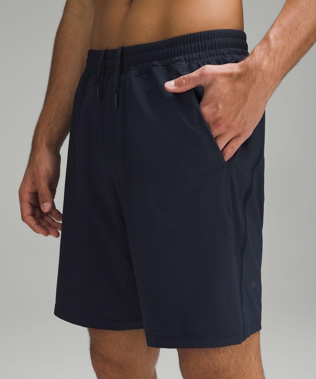 Short Lululemon Pace Breaker Lined 9" Homme Bleu Marine | FR_LuLu91904