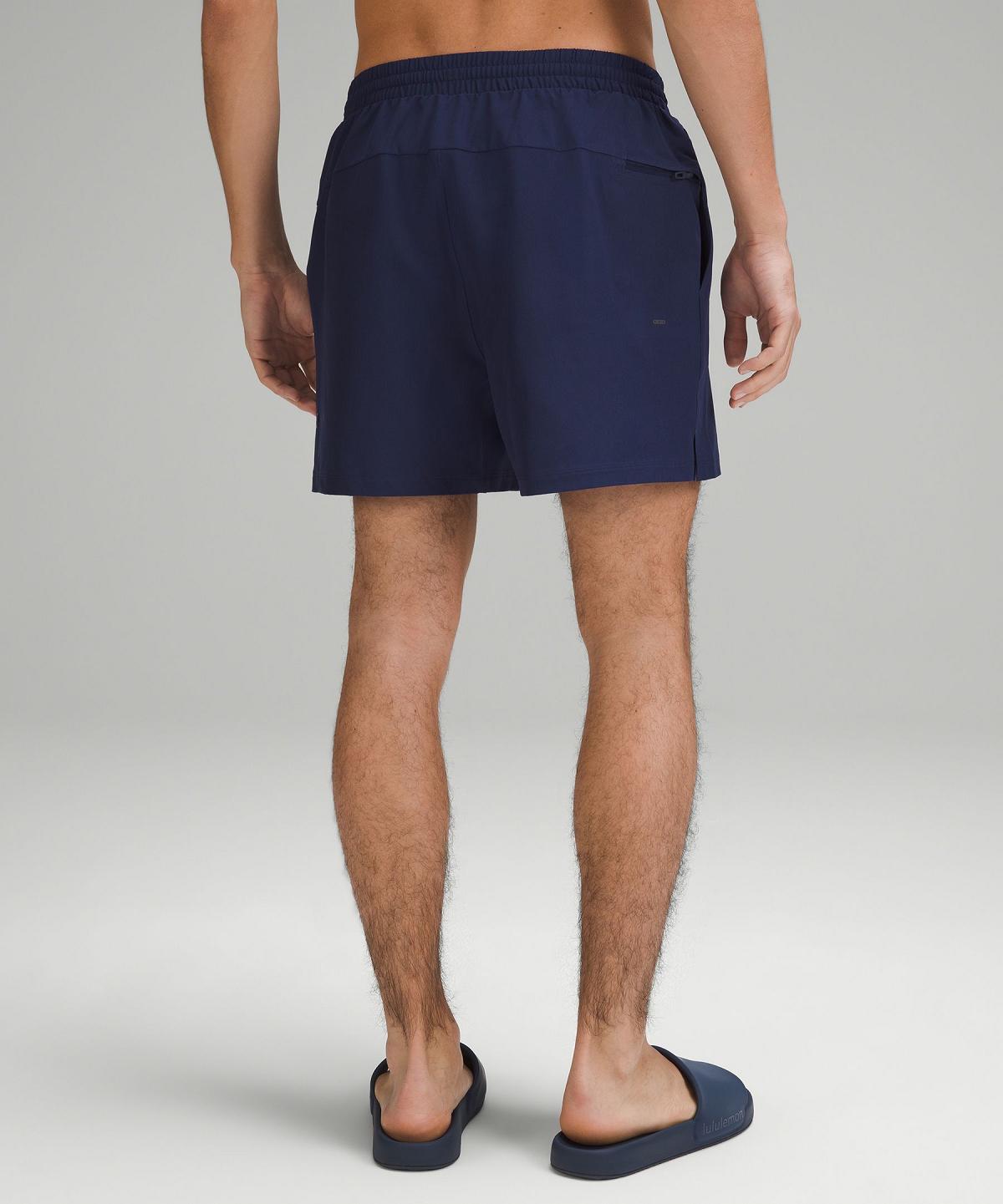 Short Lululemon Pool 5" Homme Bleu Marine | FR_LuLu66527